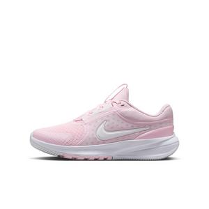 Nike Star Runner 5 "Pink Foam/Pink Foam/Pure Platinum/White" Grade School Girls' Running Shoe