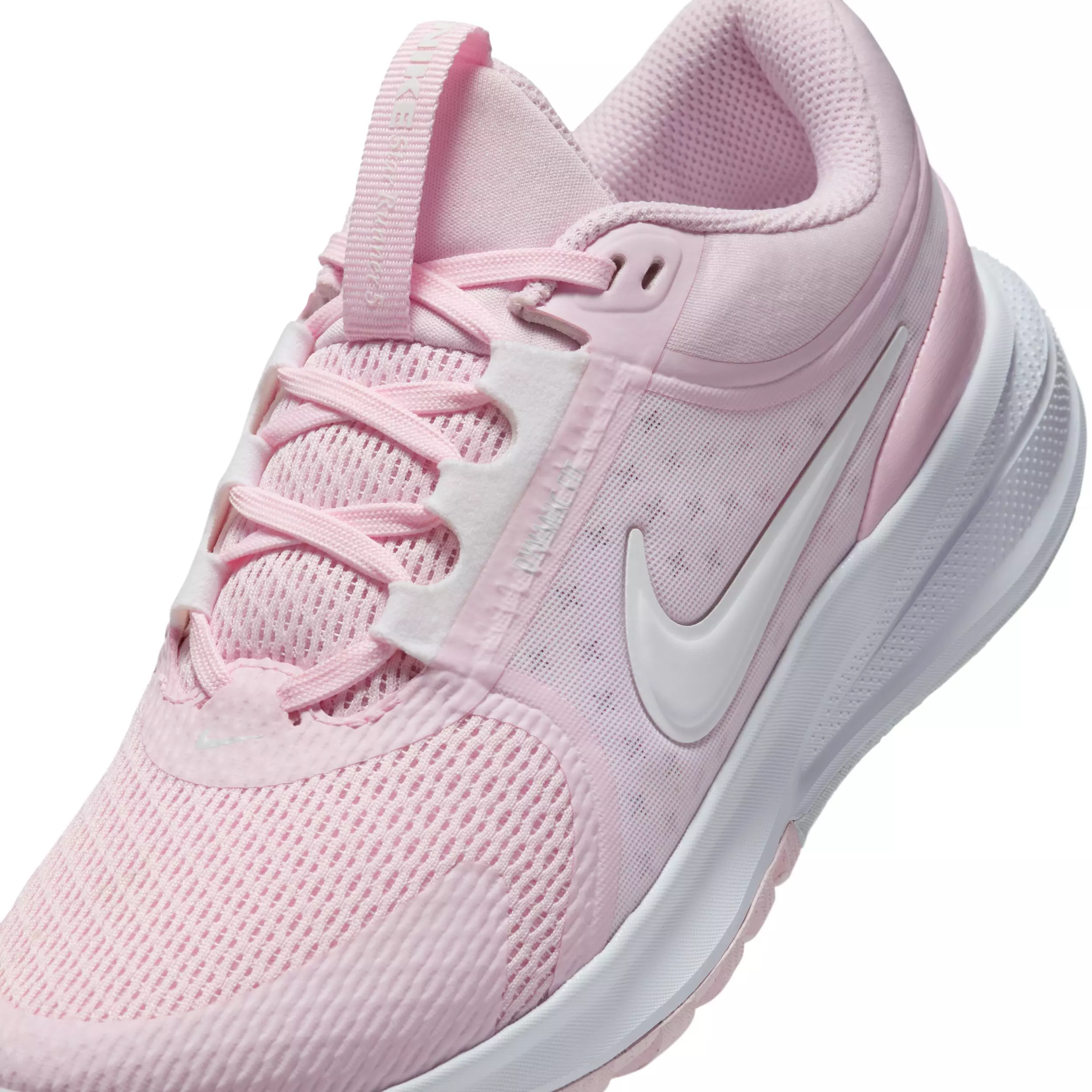 Nike Star Runner 5 "Pink Foam/Pink Foam/Pure Platinum/White" Grade School Girls' Running Shoe - PINK/PINK/PLATINUM/WHITE