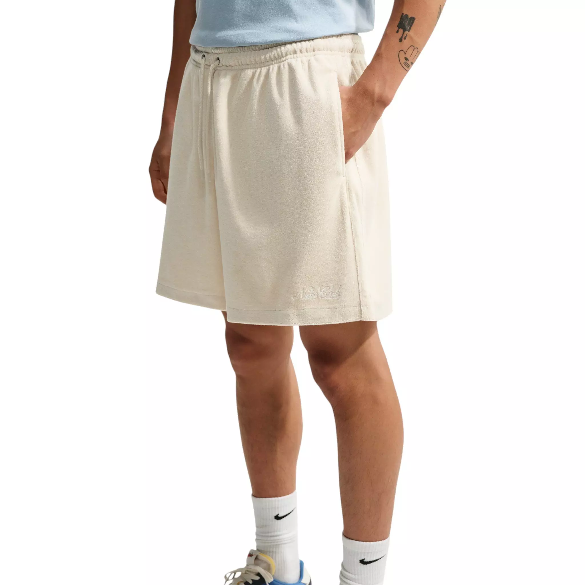 Nike Men's Sportswear Club Terry Shorts - BROWN