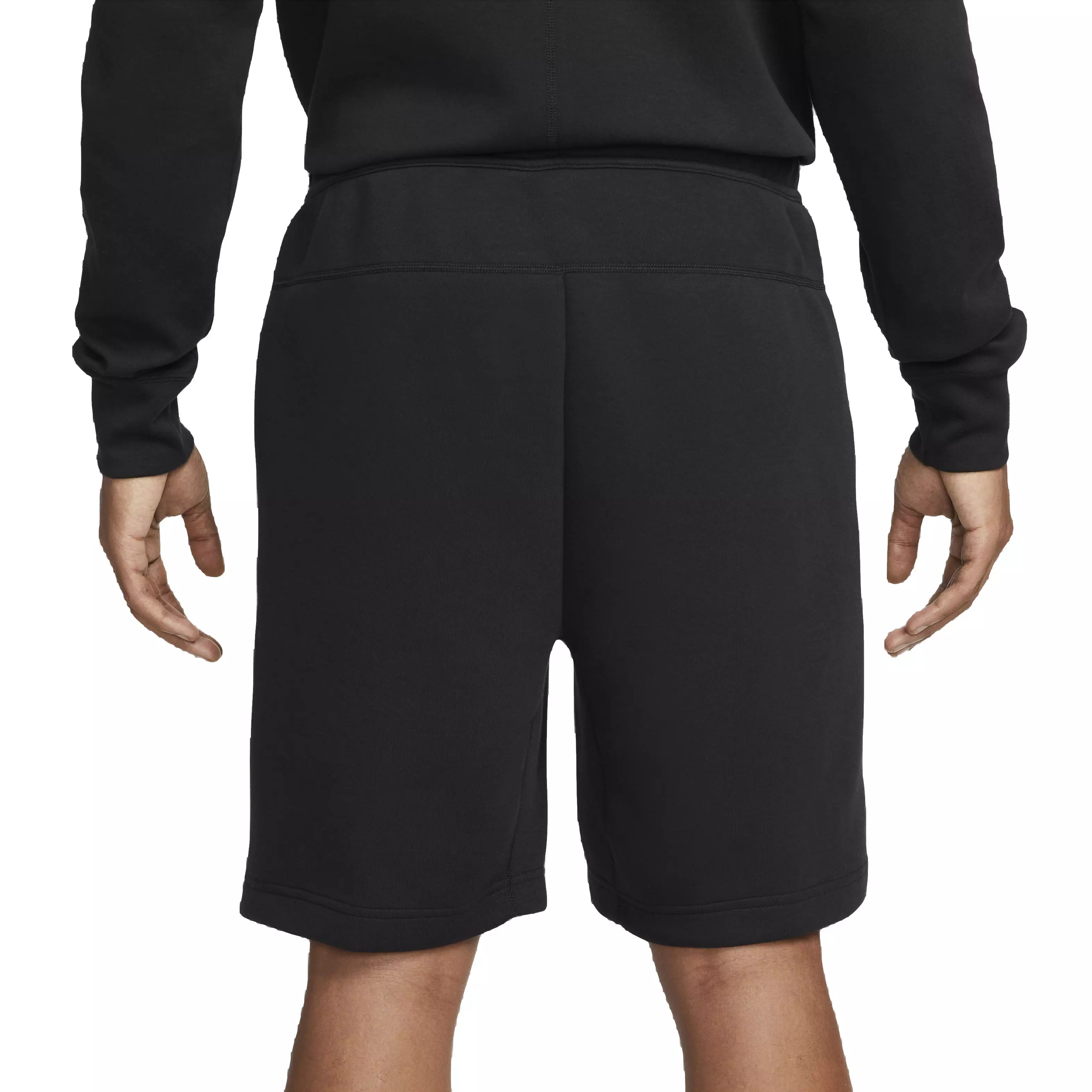Nike Men's Tech Fleece Shorts - Black - BLACK