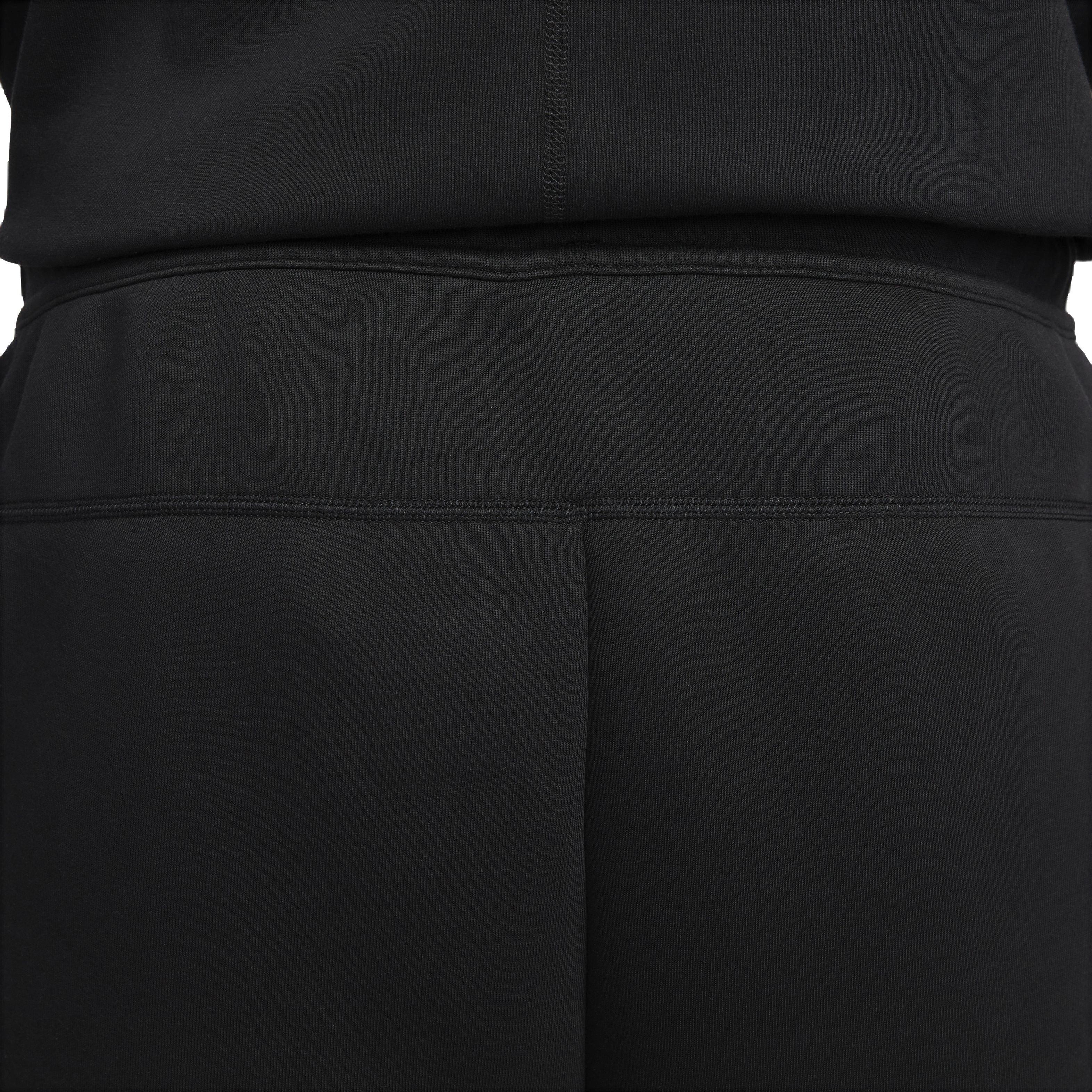 Nike Men's Tech Fleece Shorts - Black - BLACK Thumbnail View 7