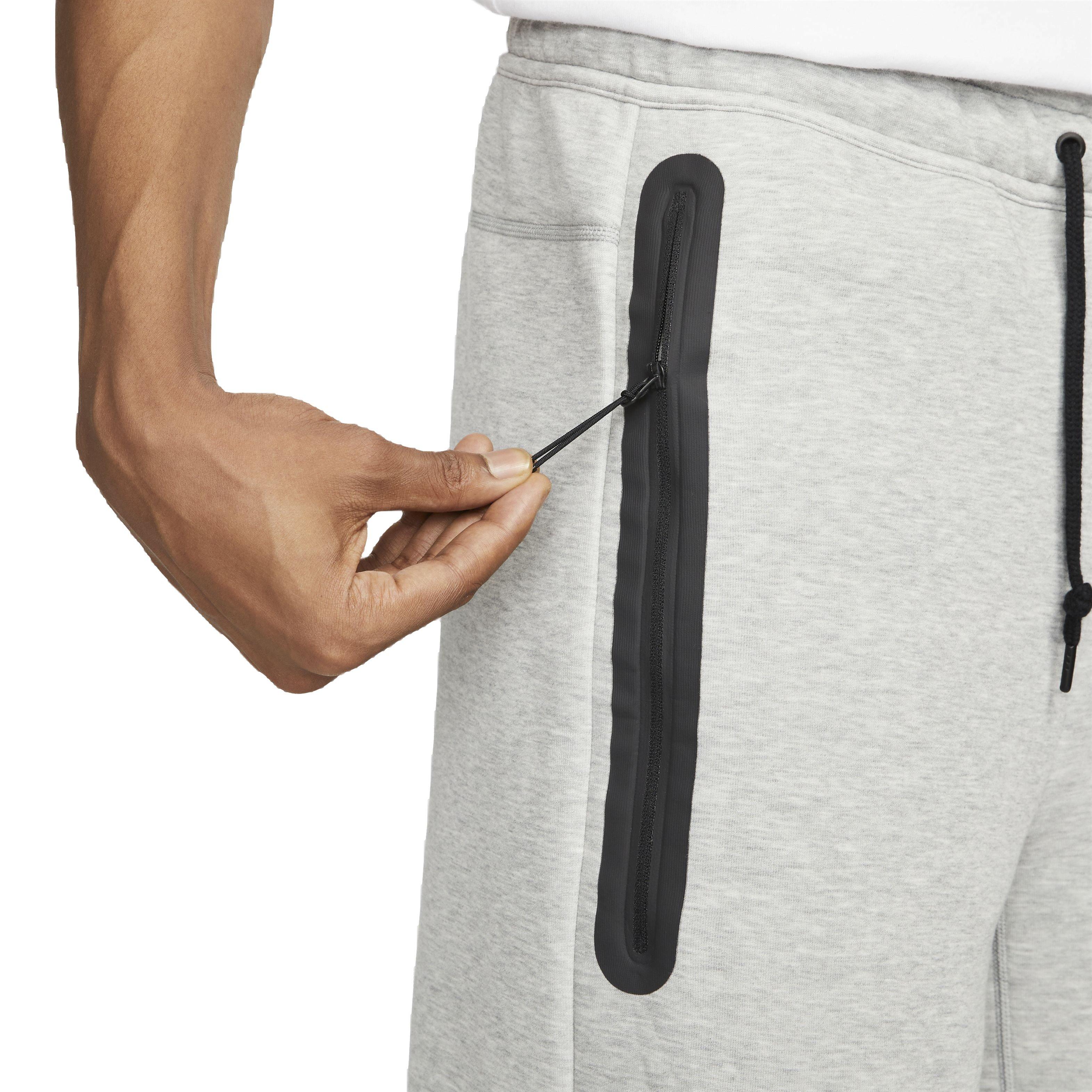 Nike Men's Tech Fleece Shorts - Black - GREY Thumbnail View 6