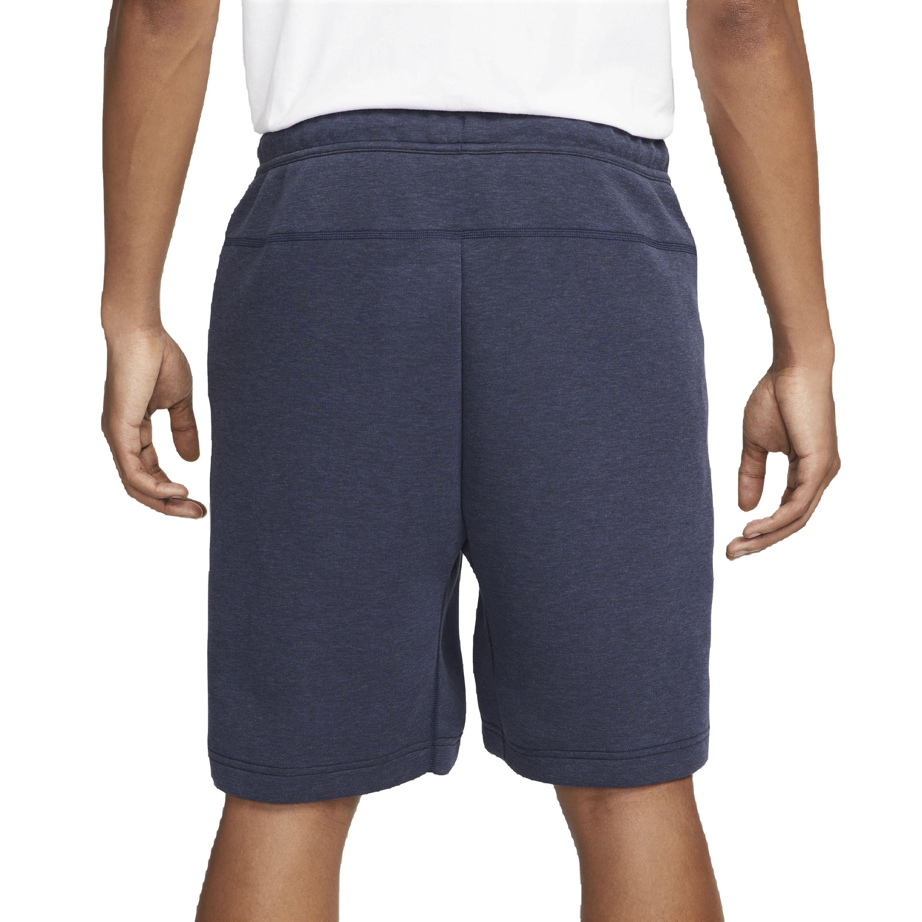 Nike Men's Tech Fleece Shorts - Black - BLUE Thumbnail View 2