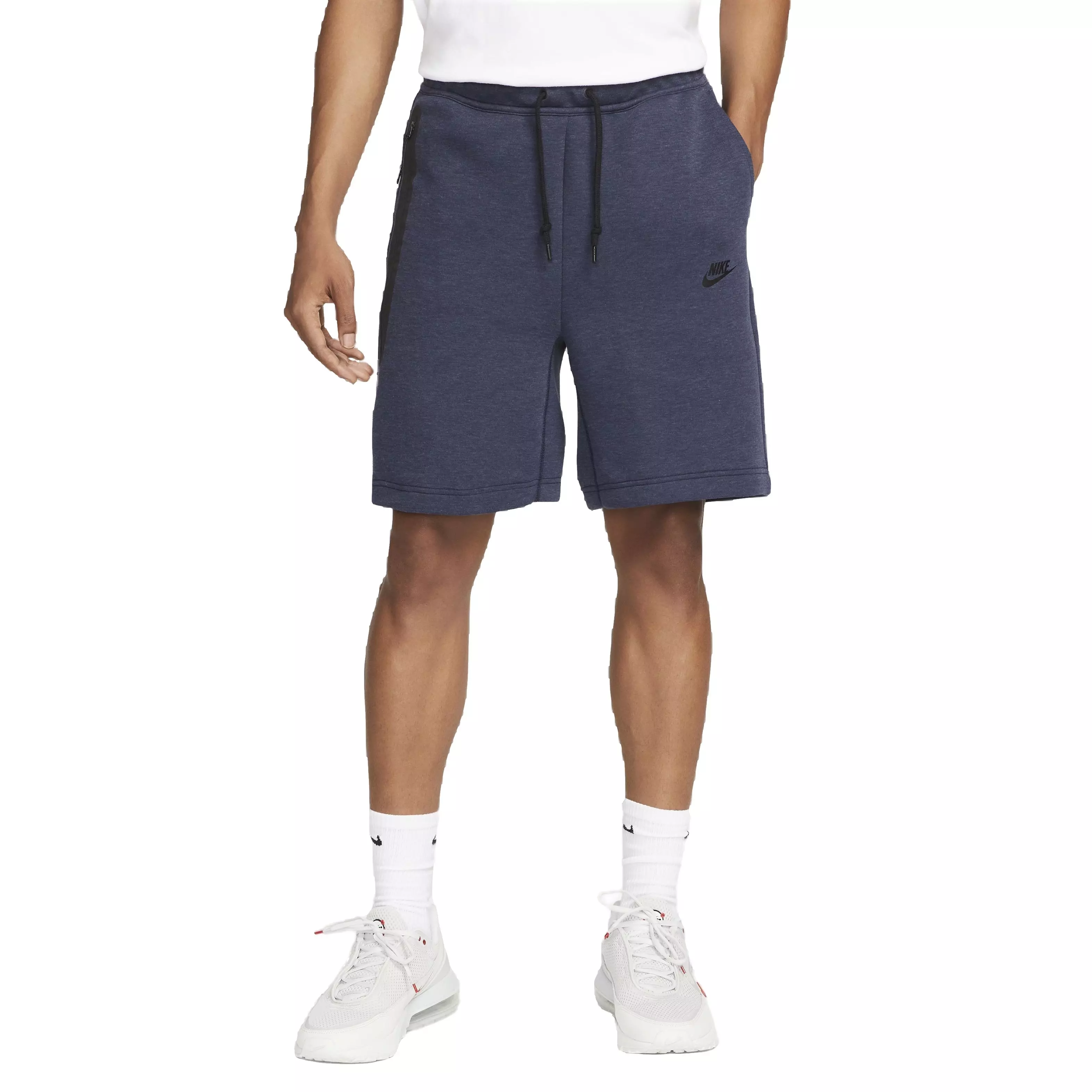 Nike Men's Tech Fleece Shorts - Black - BLUE