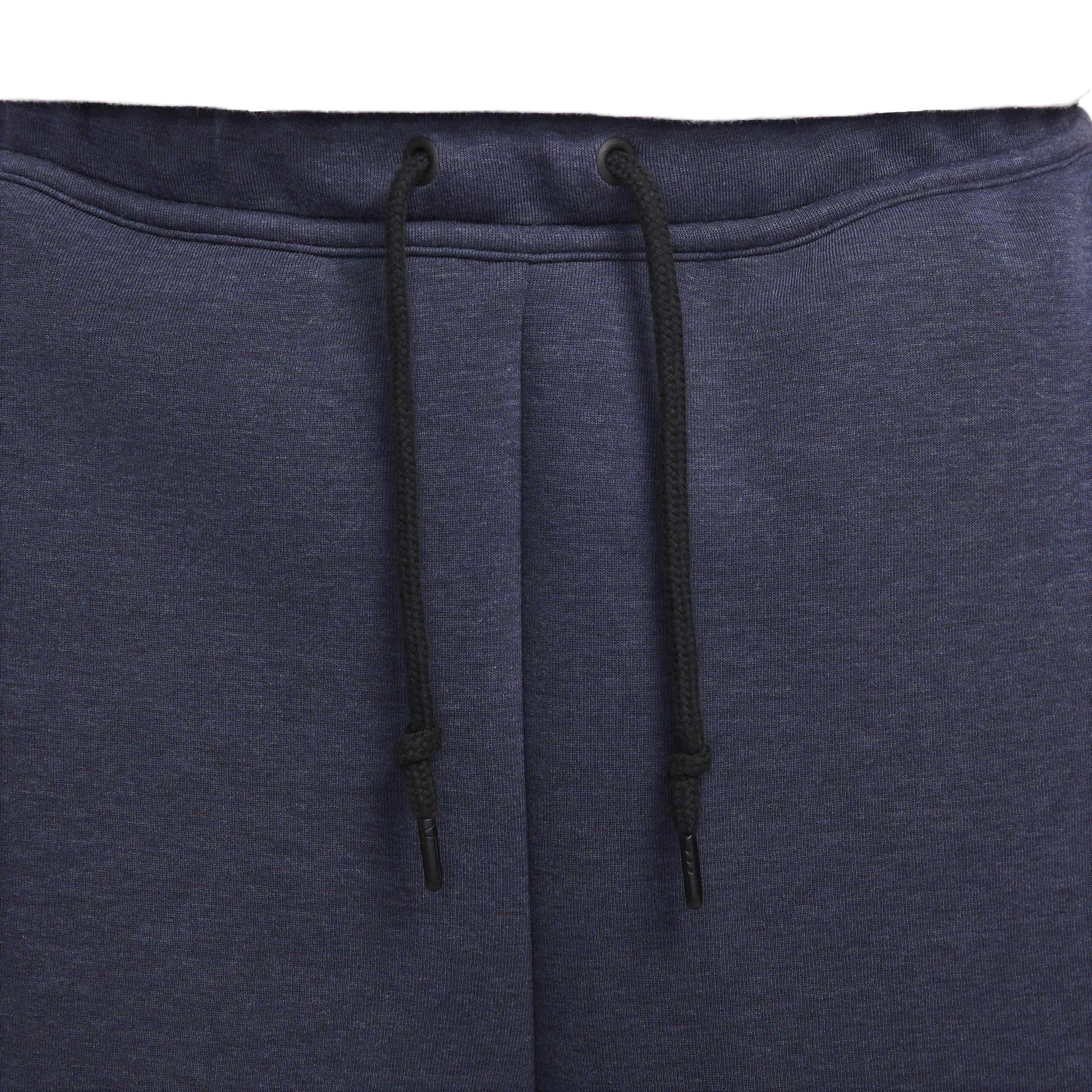 Nike Men's Tech Fleece Shorts - Black - BLUE Thumbnail View 5