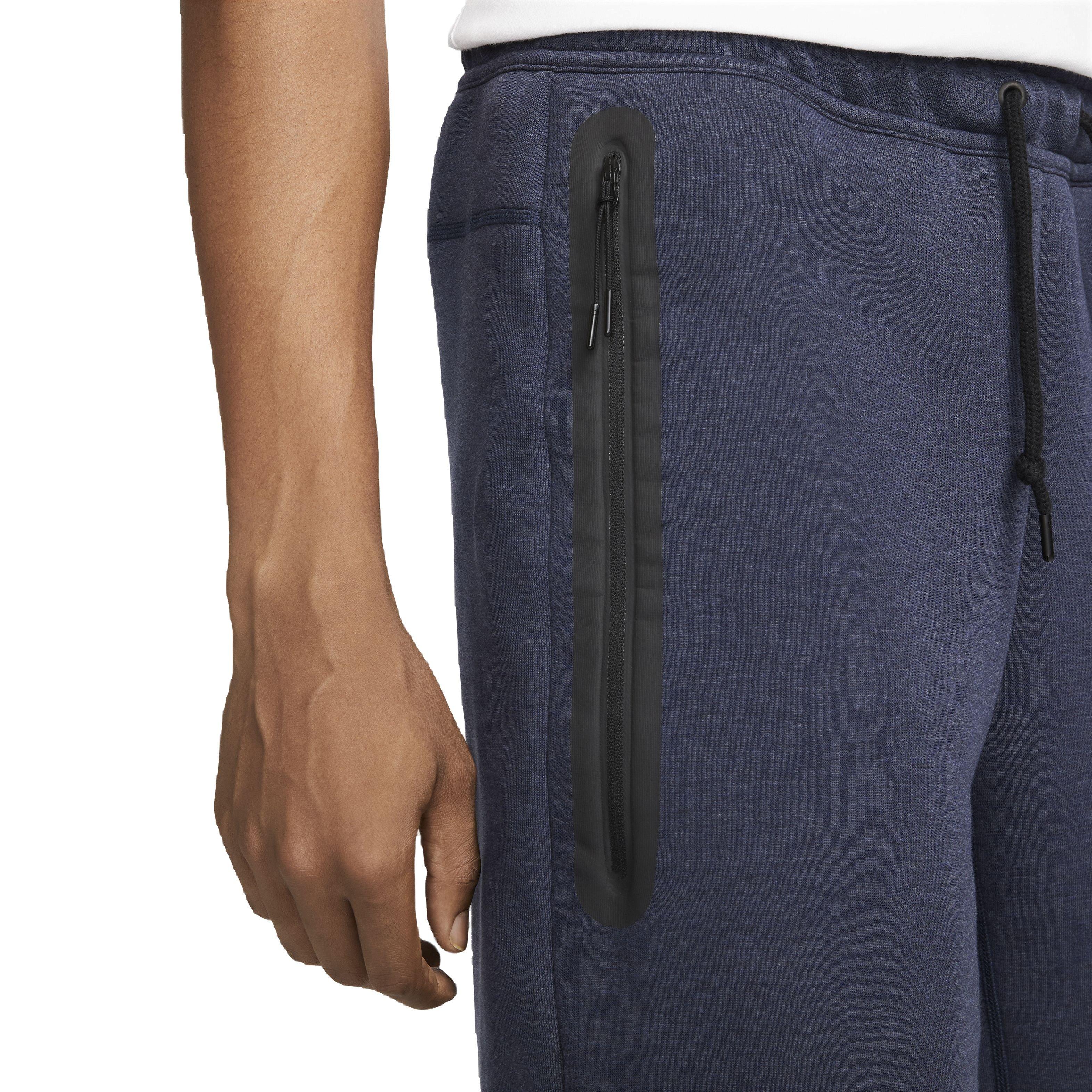 Nike Men's Tech Fleece Shorts - Black - BLUE Thumbnail View 6