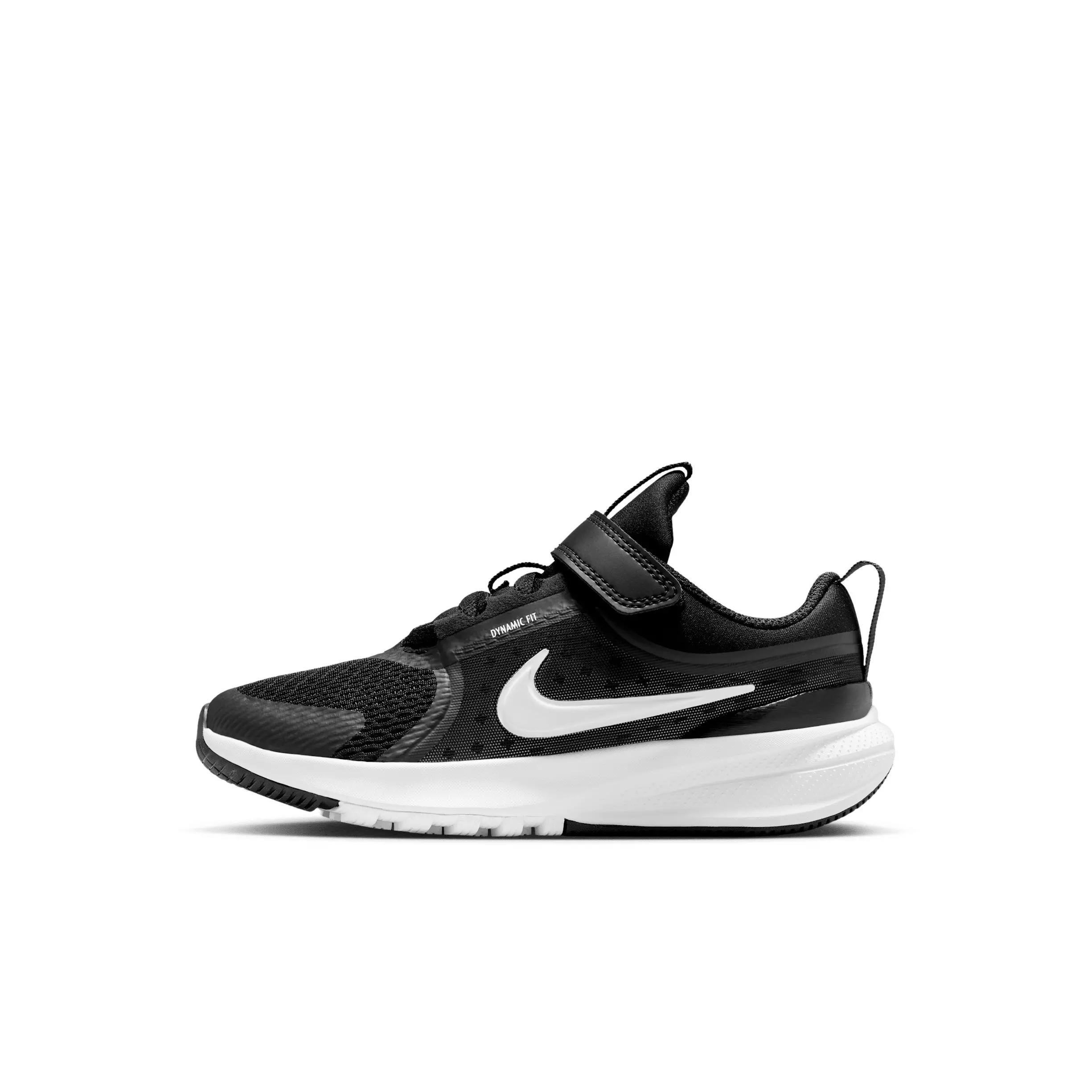 Nike Star Runner 5 "Black/White/Summit White/White" Preschool Boys' Running Shoe - BLACK/WHITE/WHITE/WHITE