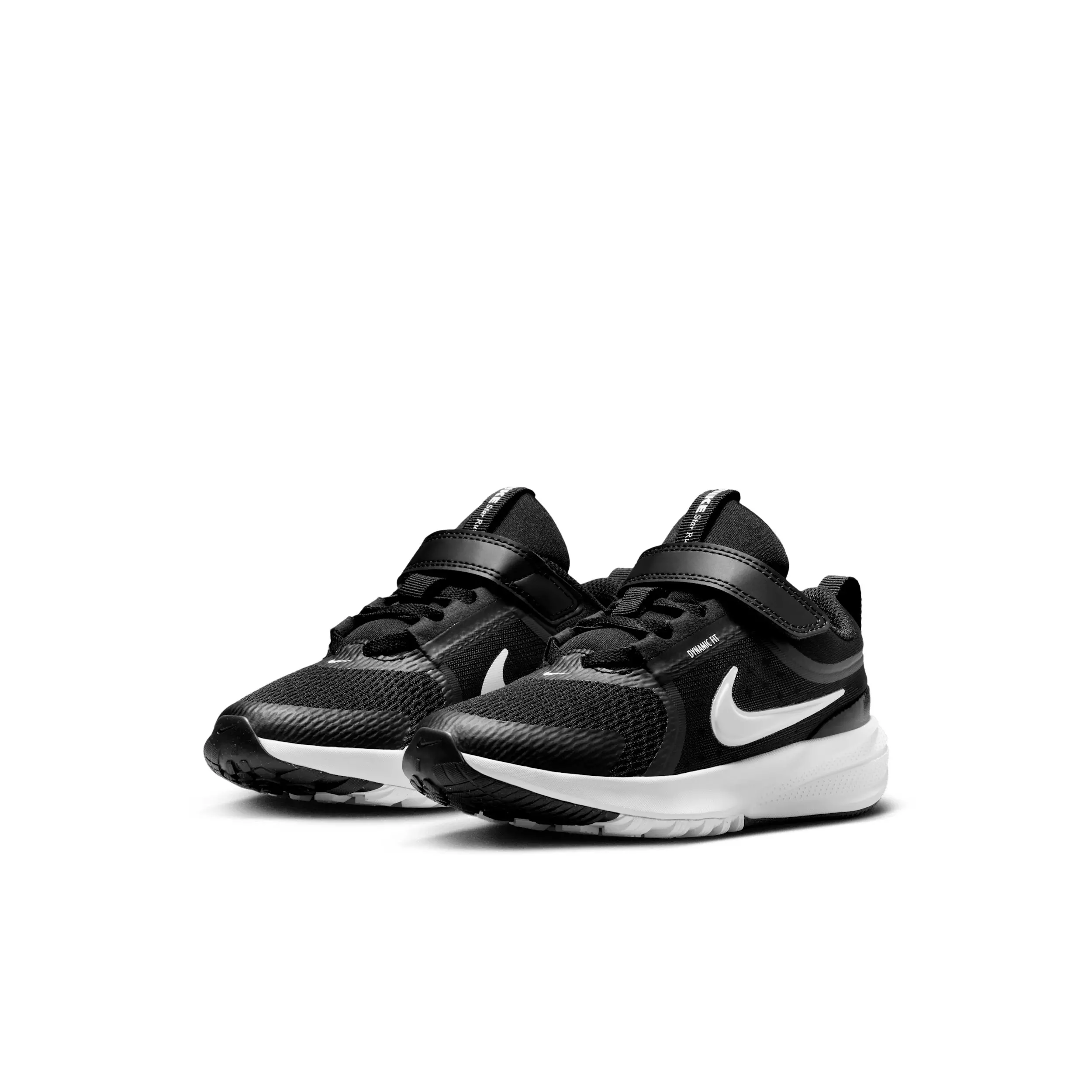 Nike Star Runner 5 "Black/White/Summit White/White" Preschool Boys' Running Shoe - BLACK/WHITE/WHITE/WHITE