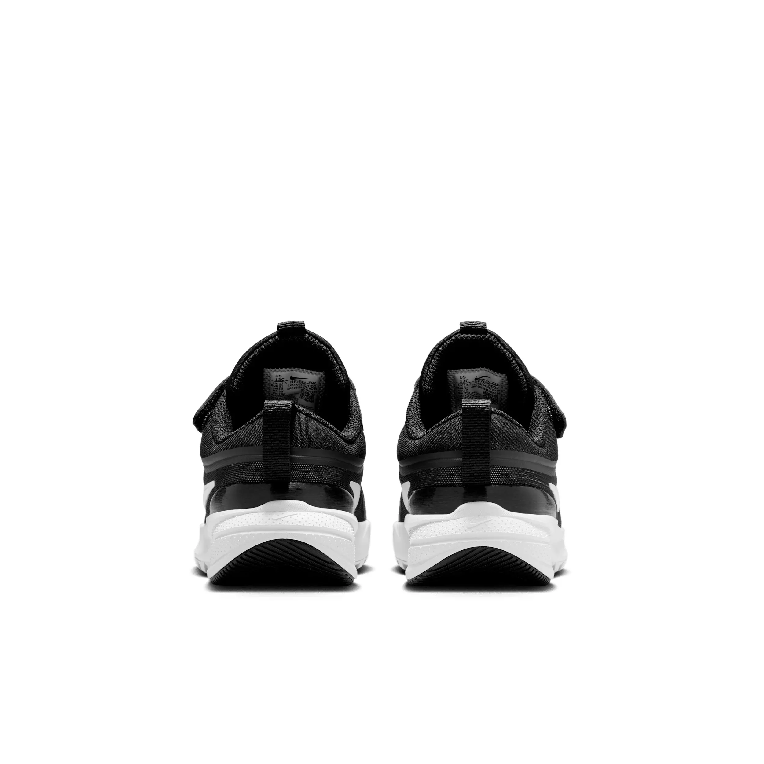 Nike Star Runner 5 "Black/White/Summit White/White" Preschool Boys' Running Shoe - BLACK/WHITE/WHITE/WHITE