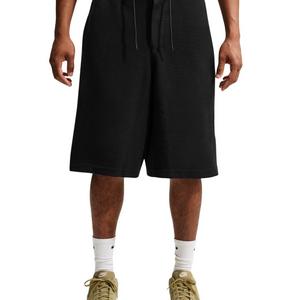 Nike Men's Club Rules French Terry Shorts - BLACK