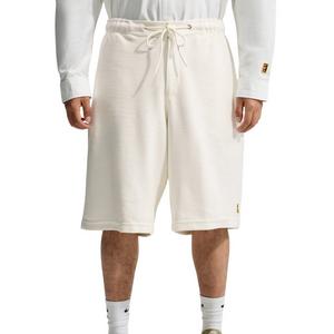 Nike Men's Club Rules French Terry Shorts - WHITE