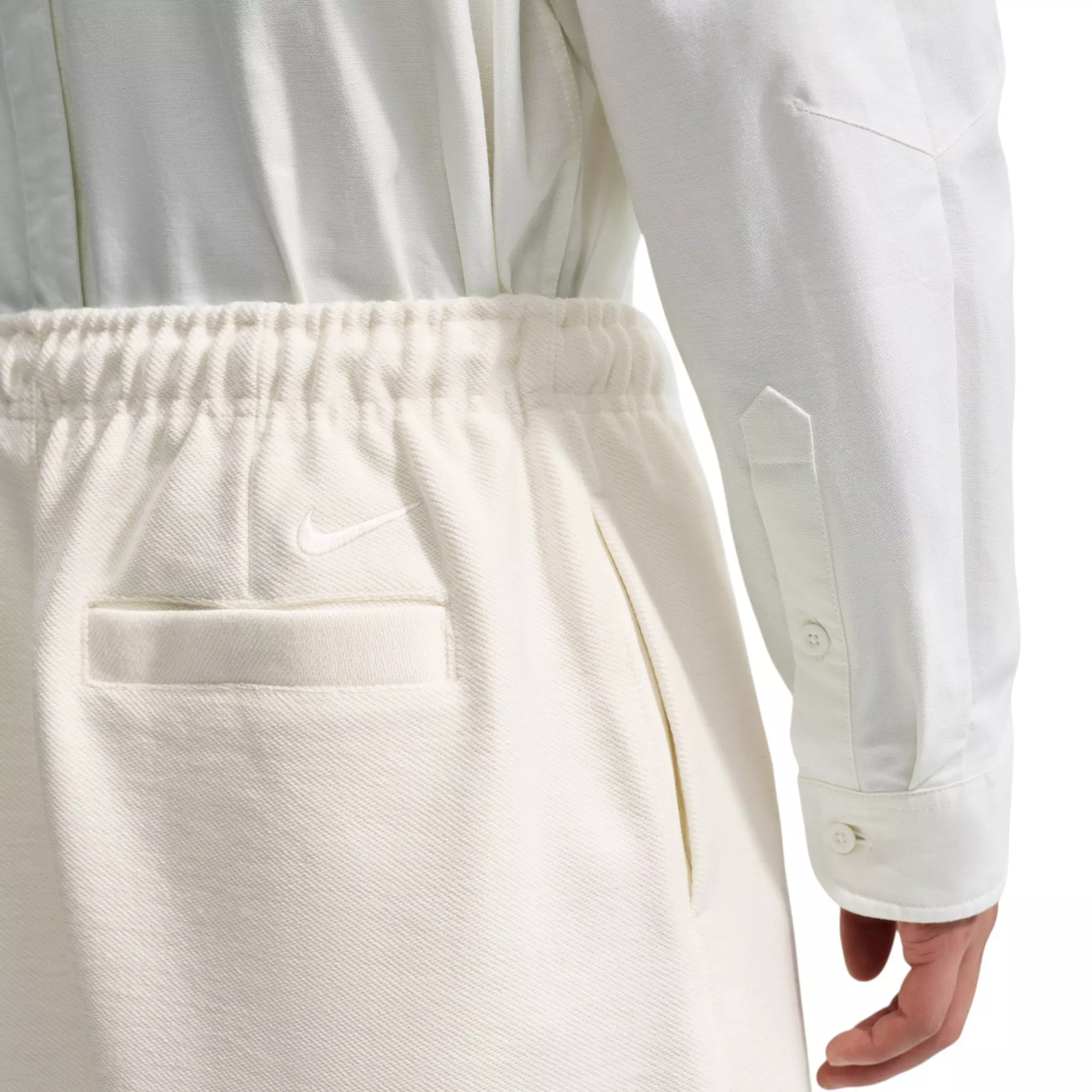Nike Men's Club Rules French Terry Shorts - WHITE