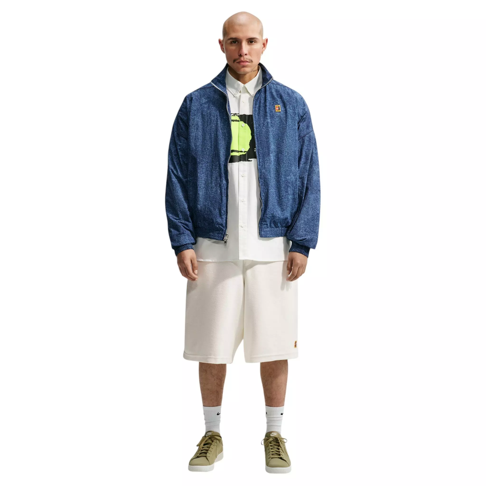 Nike Men's Club Rules French Terry Shorts - WHITE