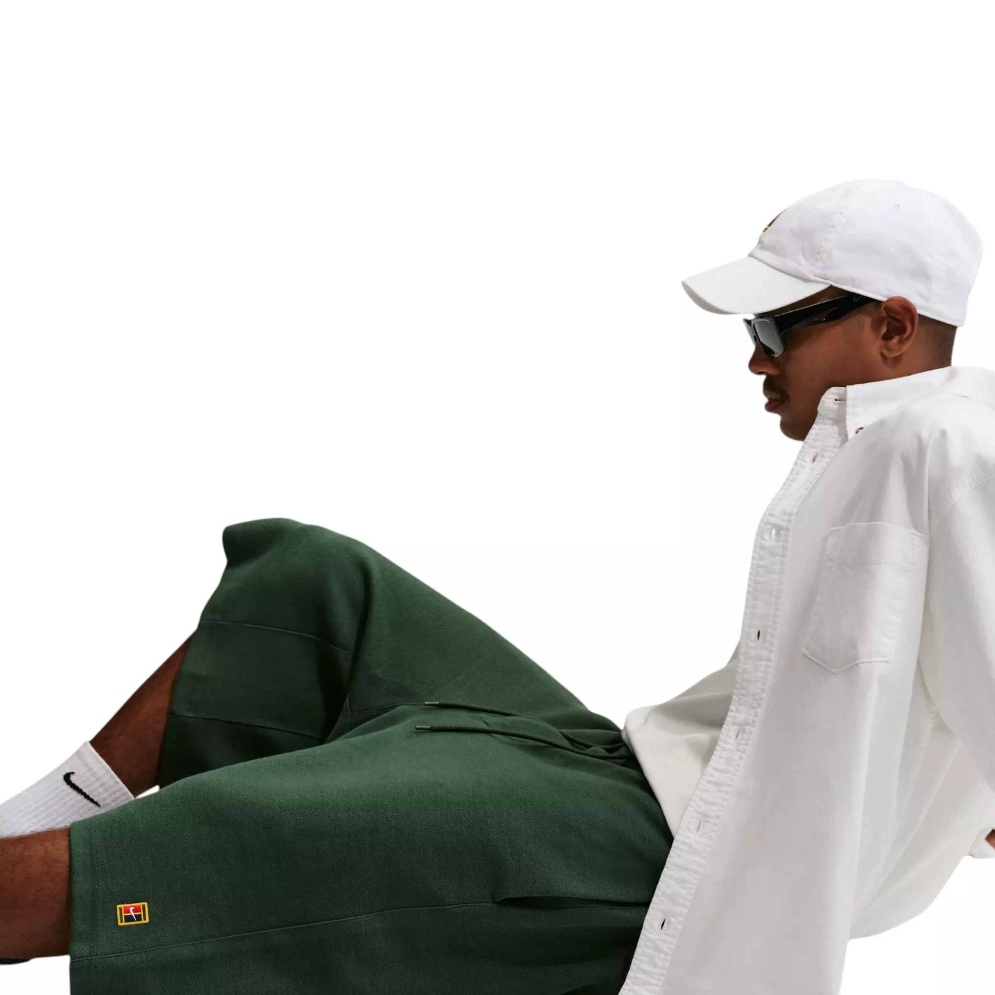 Nike Men's Club Rules French Terry Shorts - GREEN