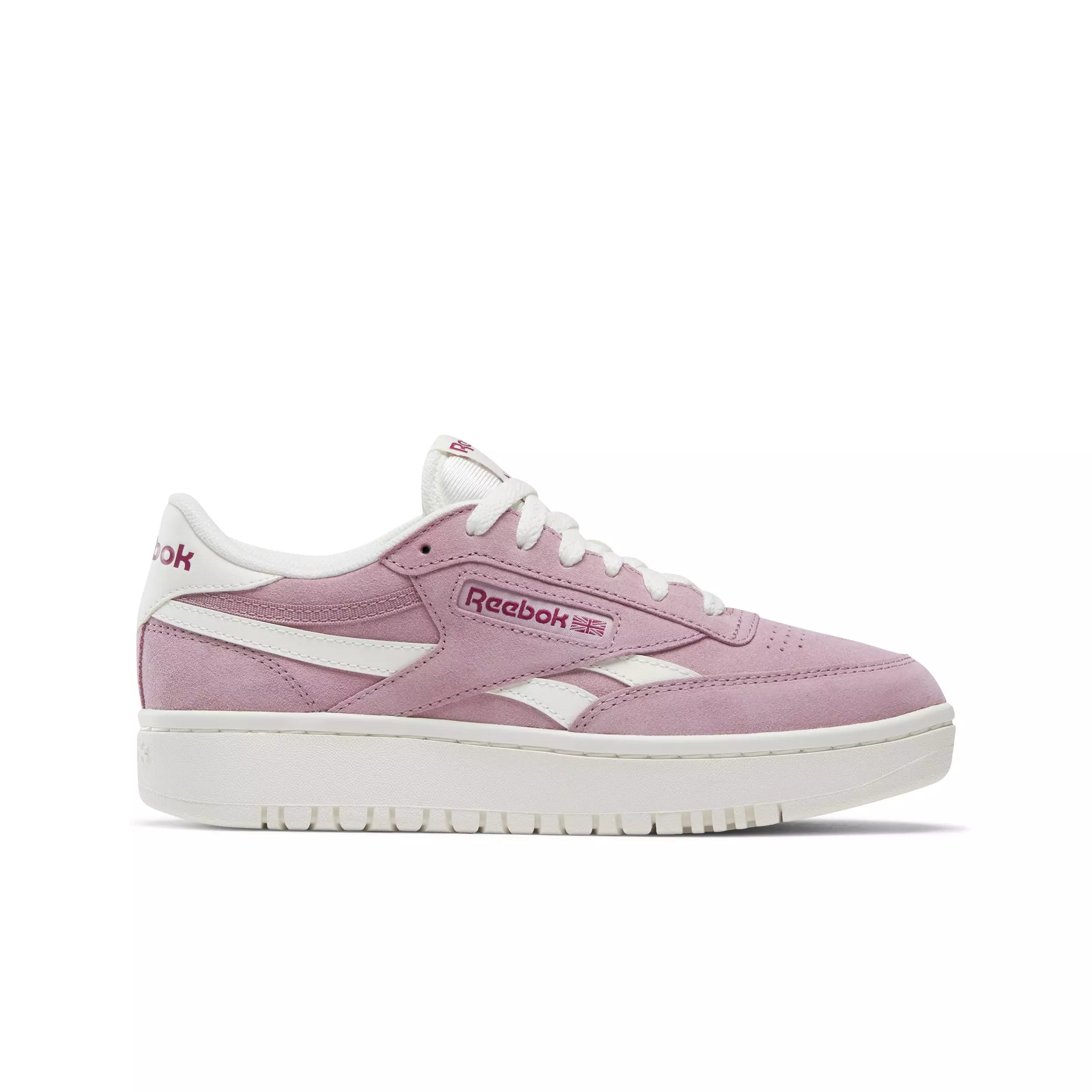 Reebok Club C Double Revenge "Pink/White" Women's Shoe - PINK/WHITE