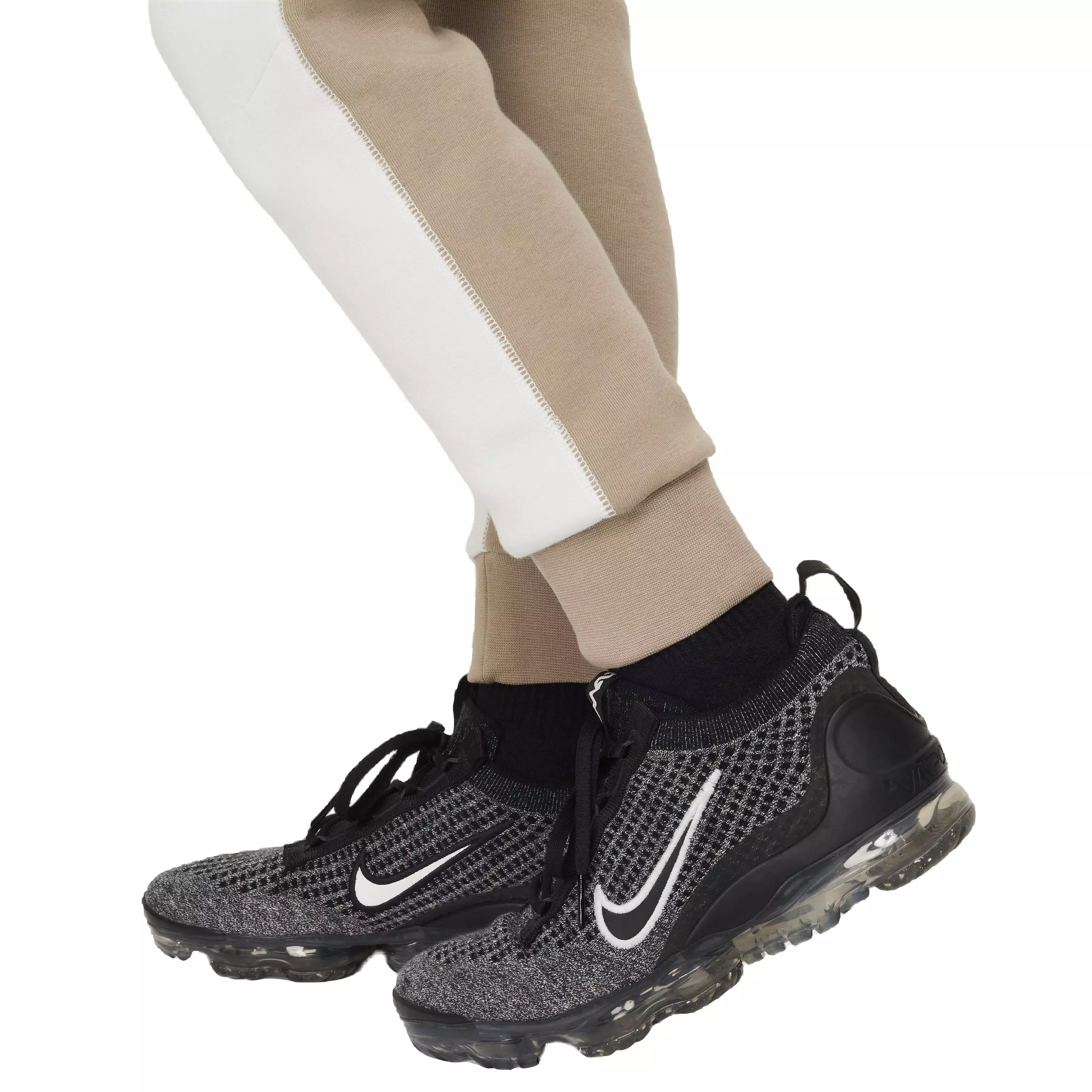 Nike Big Boys' Sportswear Tech Fleece Pant - WHITE