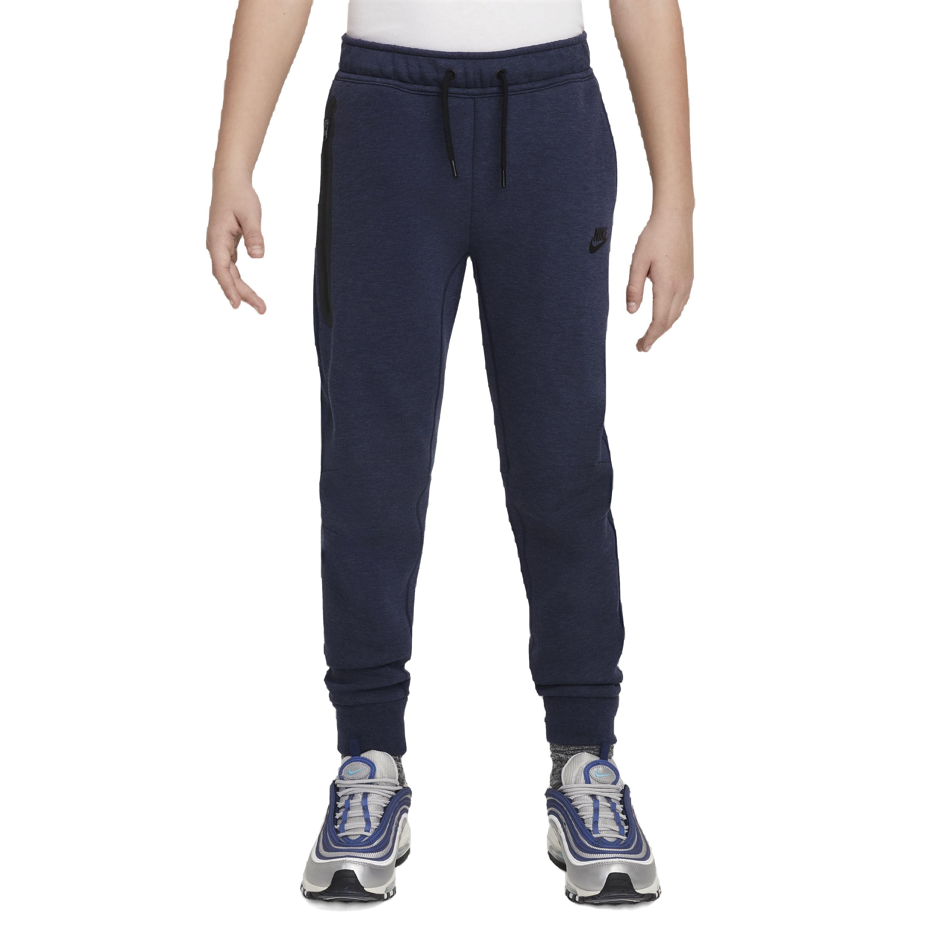 Nike Big Boys' Sportswear Tech Fleece Pant - BLUE Thumbnail View 1