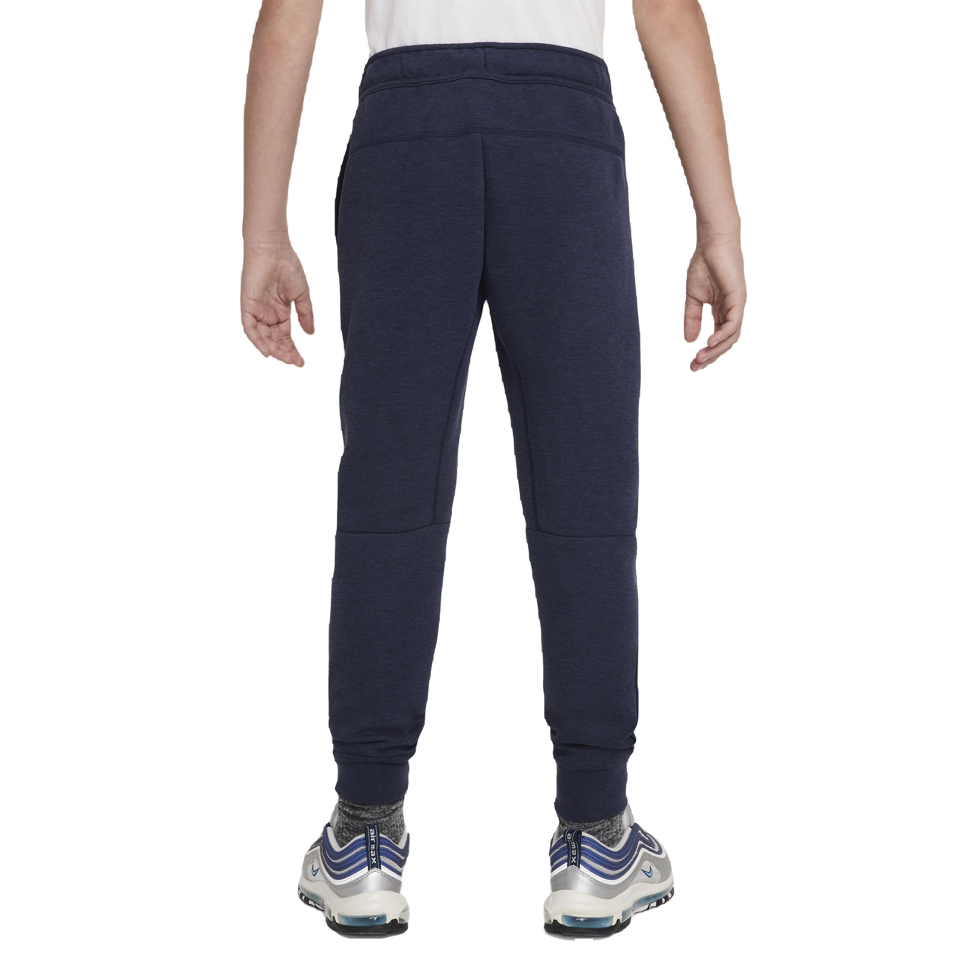 Nike Big Boys' Sportswear Tech Fleece Pant - BLUE Thumbnail View 2