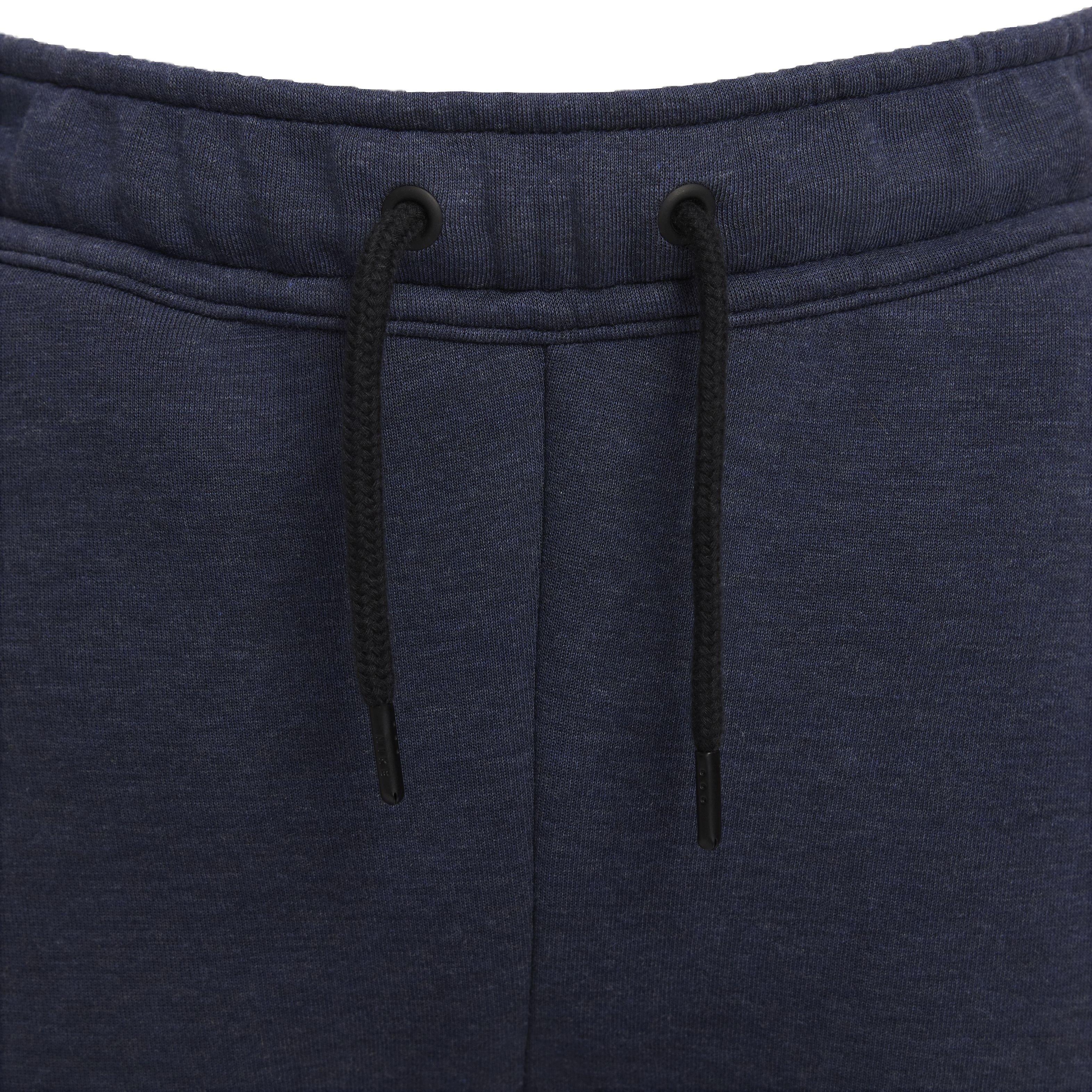 Nike Big Boys' Sportswear Tech Fleece Pant - BLUE Thumbnail View 3