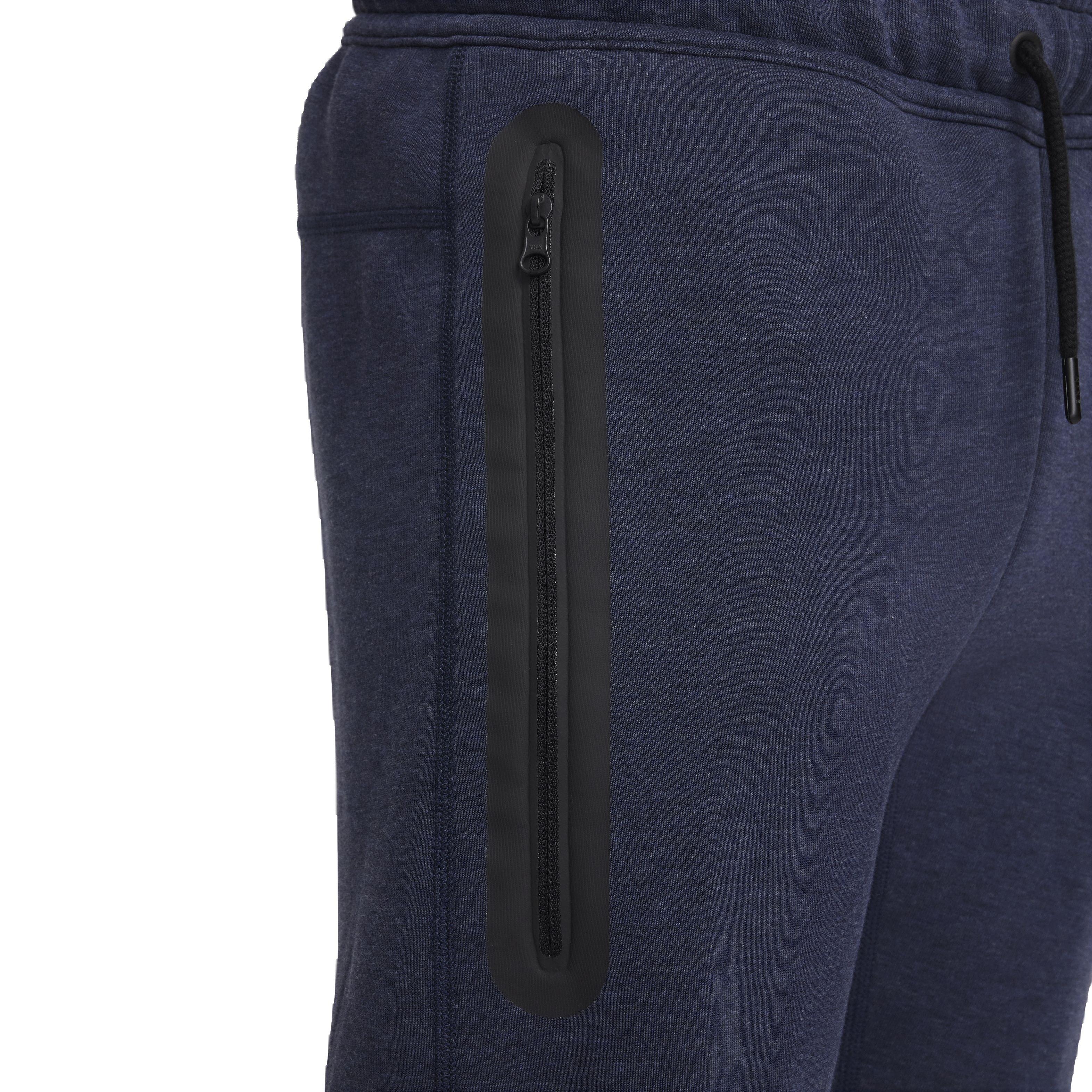 Nike Big Boys' Sportswear Tech Fleece Pant - BLUE Thumbnail View 5