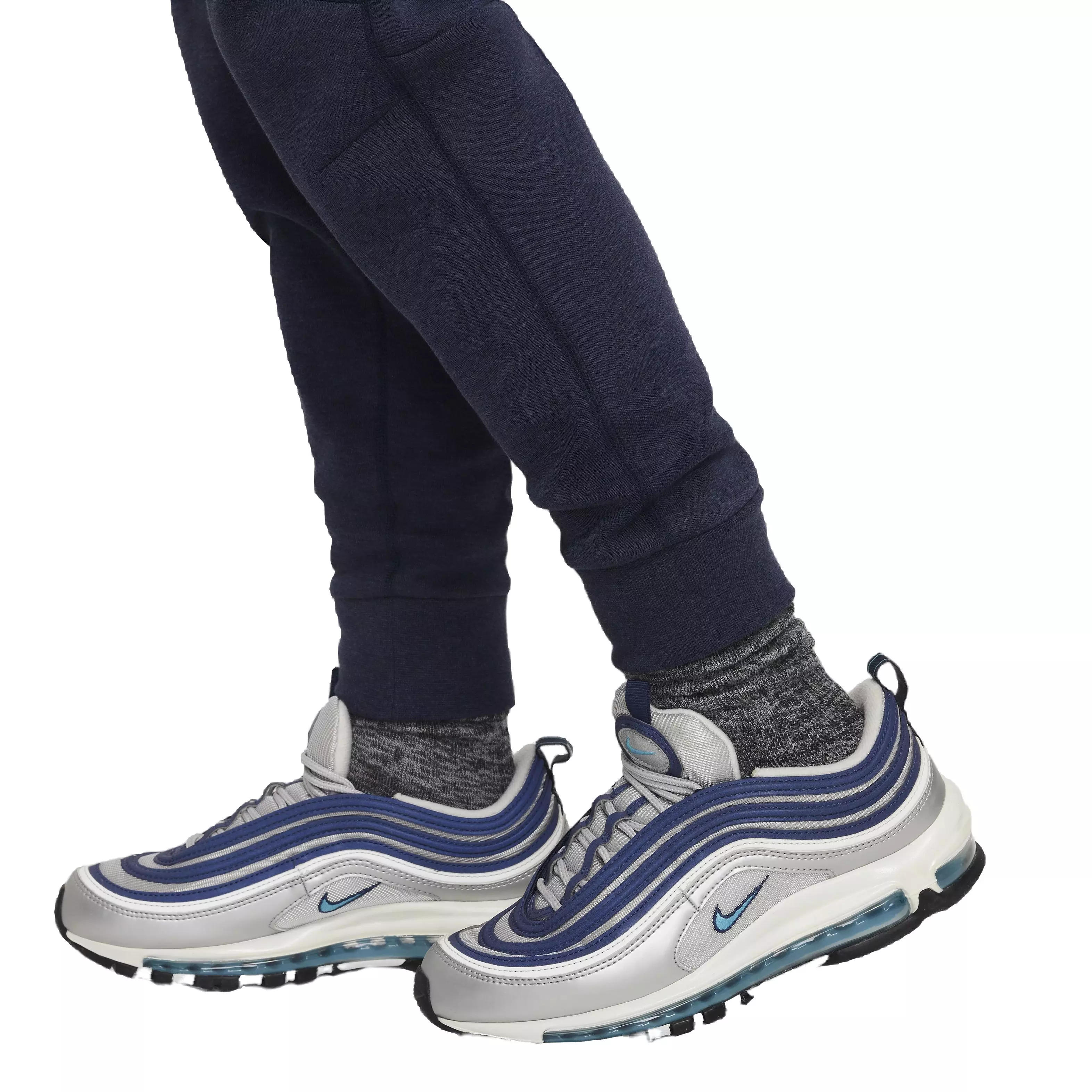Nike Big Boys' Sportswear Tech Fleece Pant - BLUE