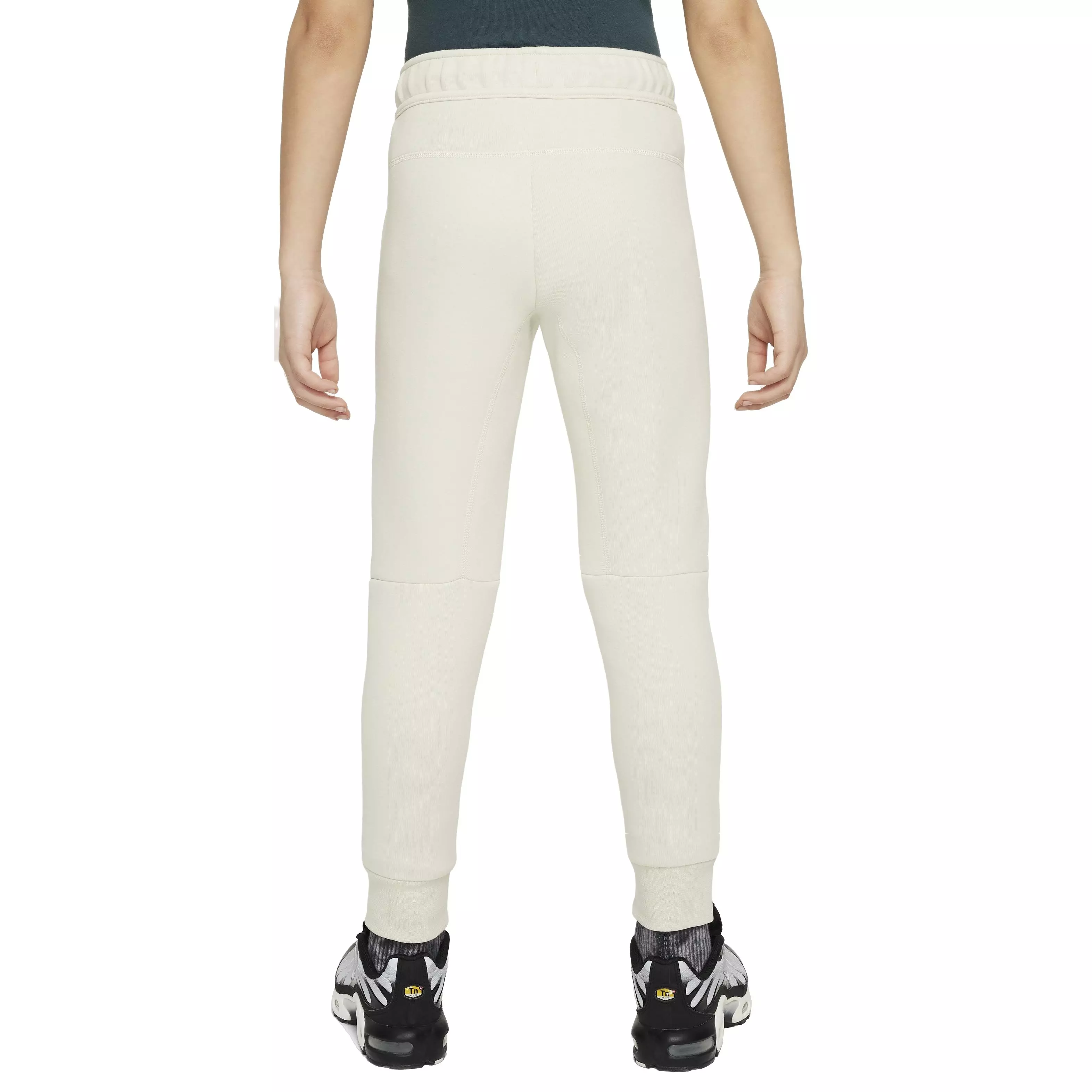 Nike Big Boys' Sportswear Tech Fleece Pant - CREAM