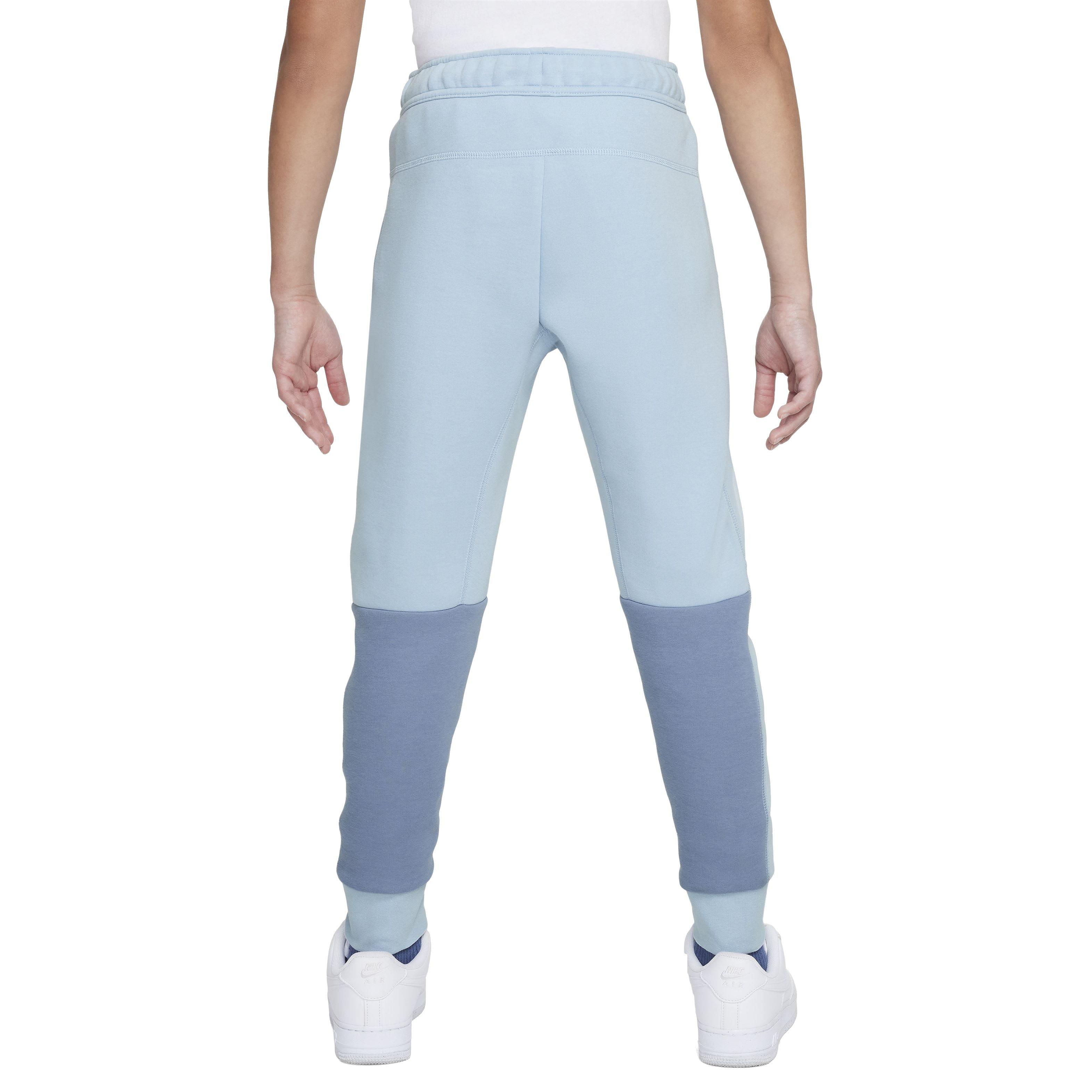 Nike Big Boys' Sportswear Tech Fleece Pant - LT BLUE Thumbnail View 2