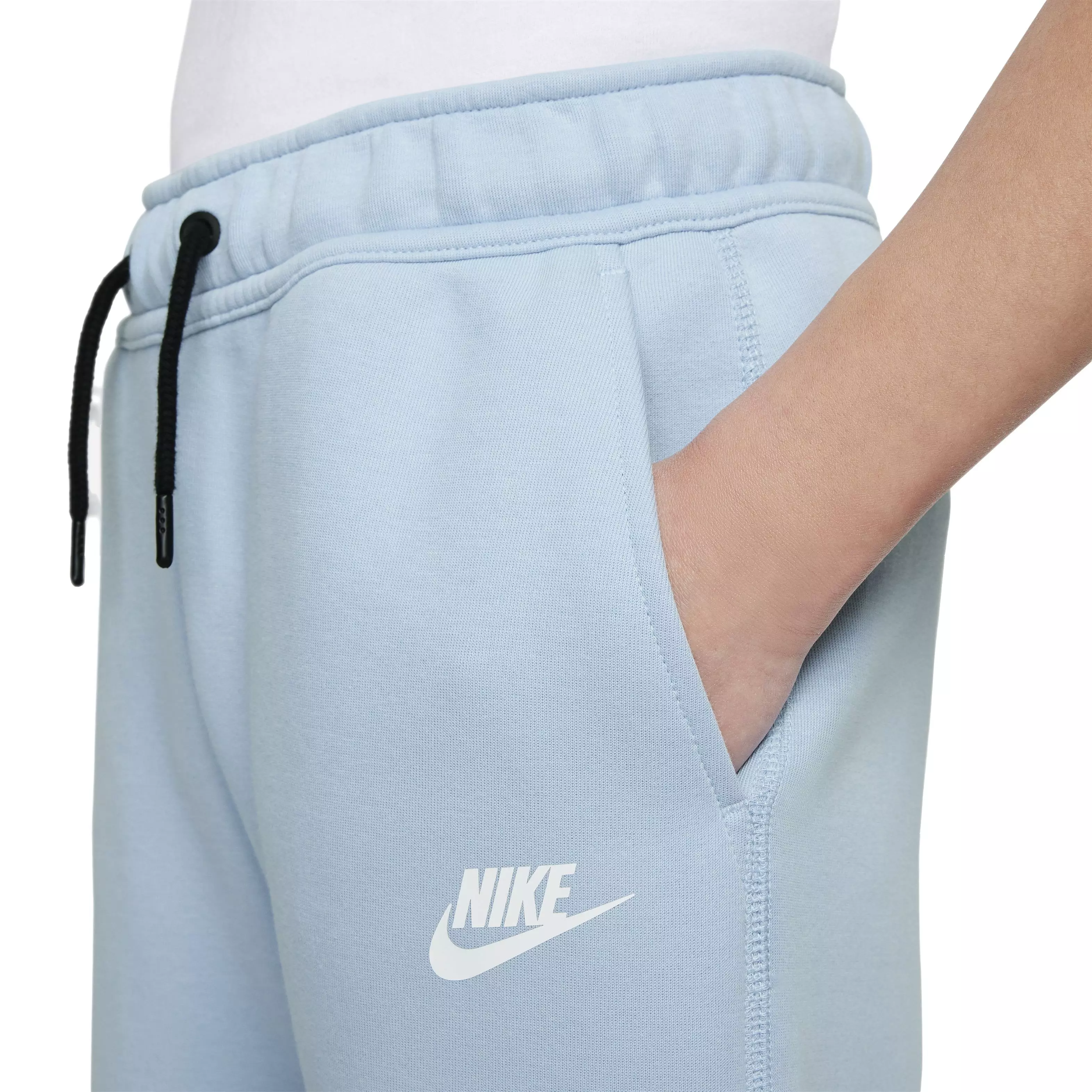 Nike Big Boys' Sportswear Tech Fleece Pant - LT BLUE