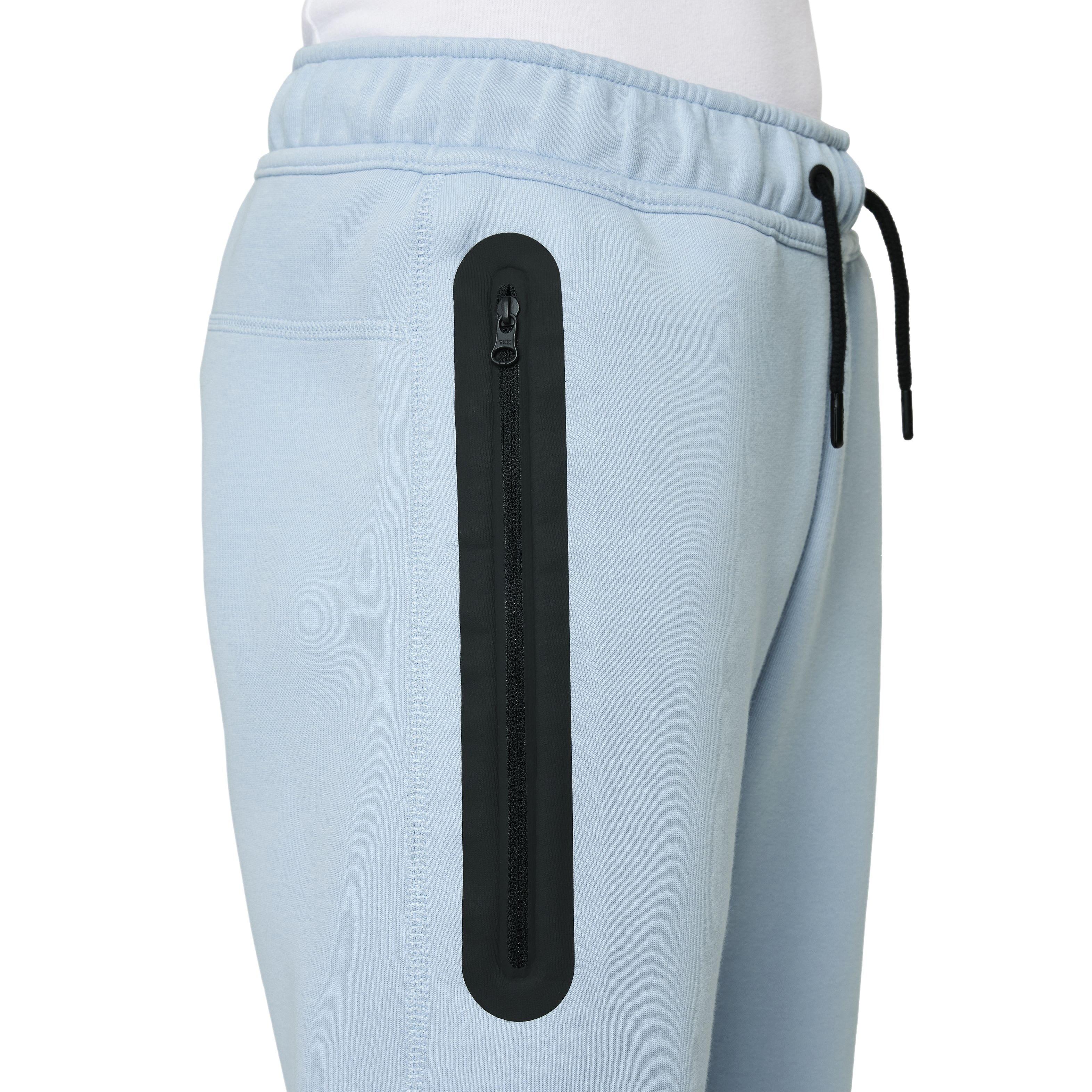 Nike Big Boys' Sportswear Tech Fleece Pant - LT BLUE Thumbnail View 5