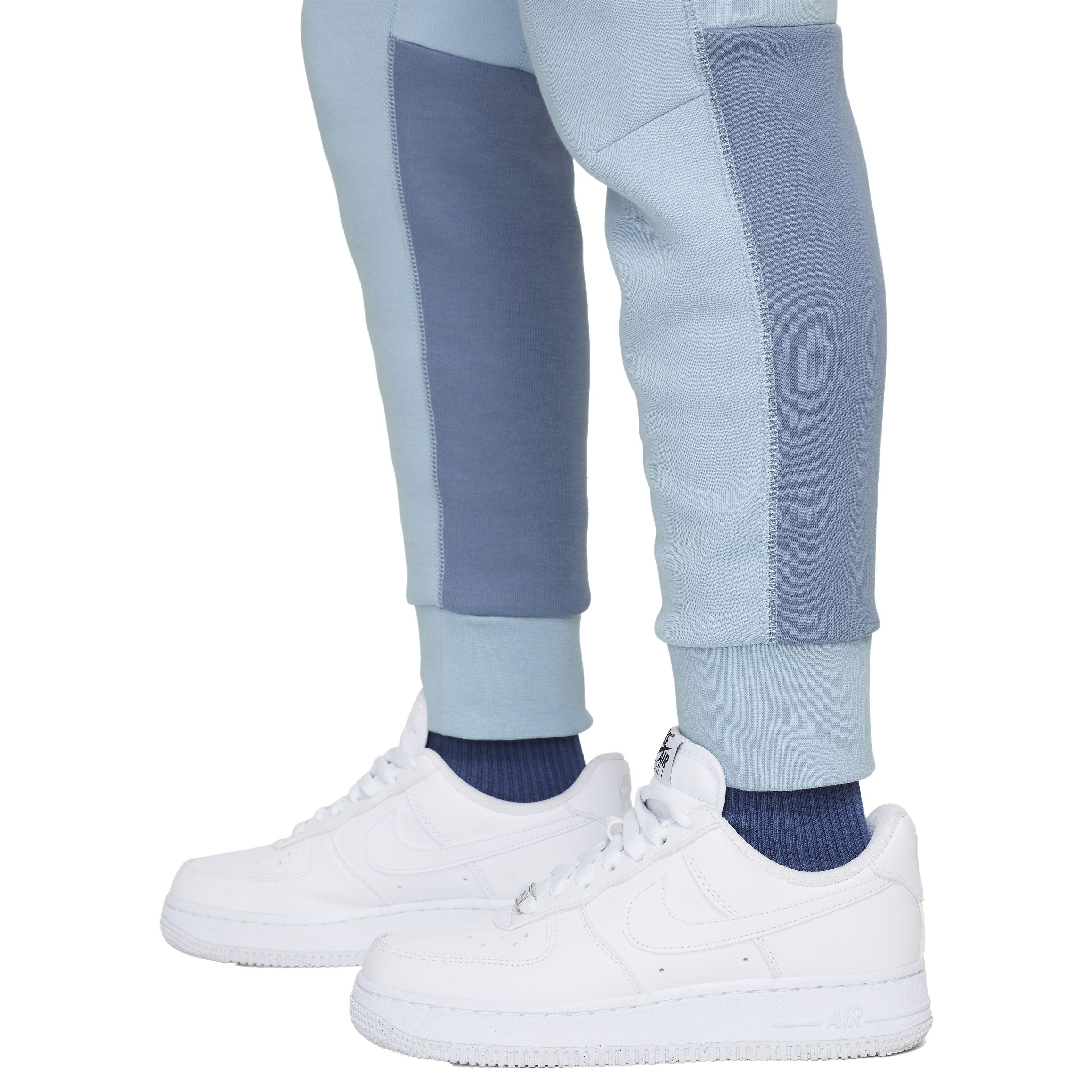 Nike Big Boys' Sportswear Tech Fleece Pant - LT BLUE Thumbnail View 6