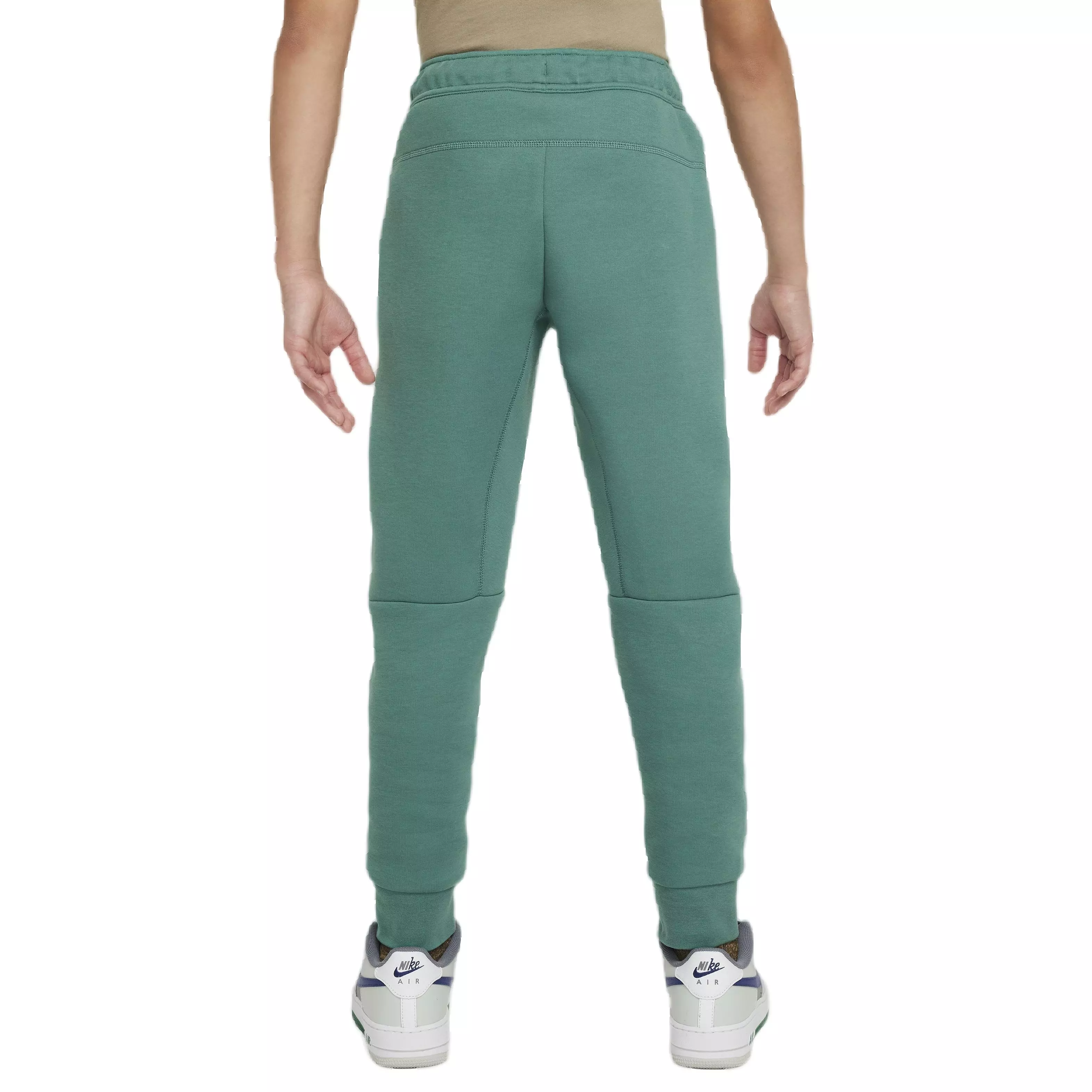 Nike Big Boys' Sportswear Tech Fleece Pant - GREEN