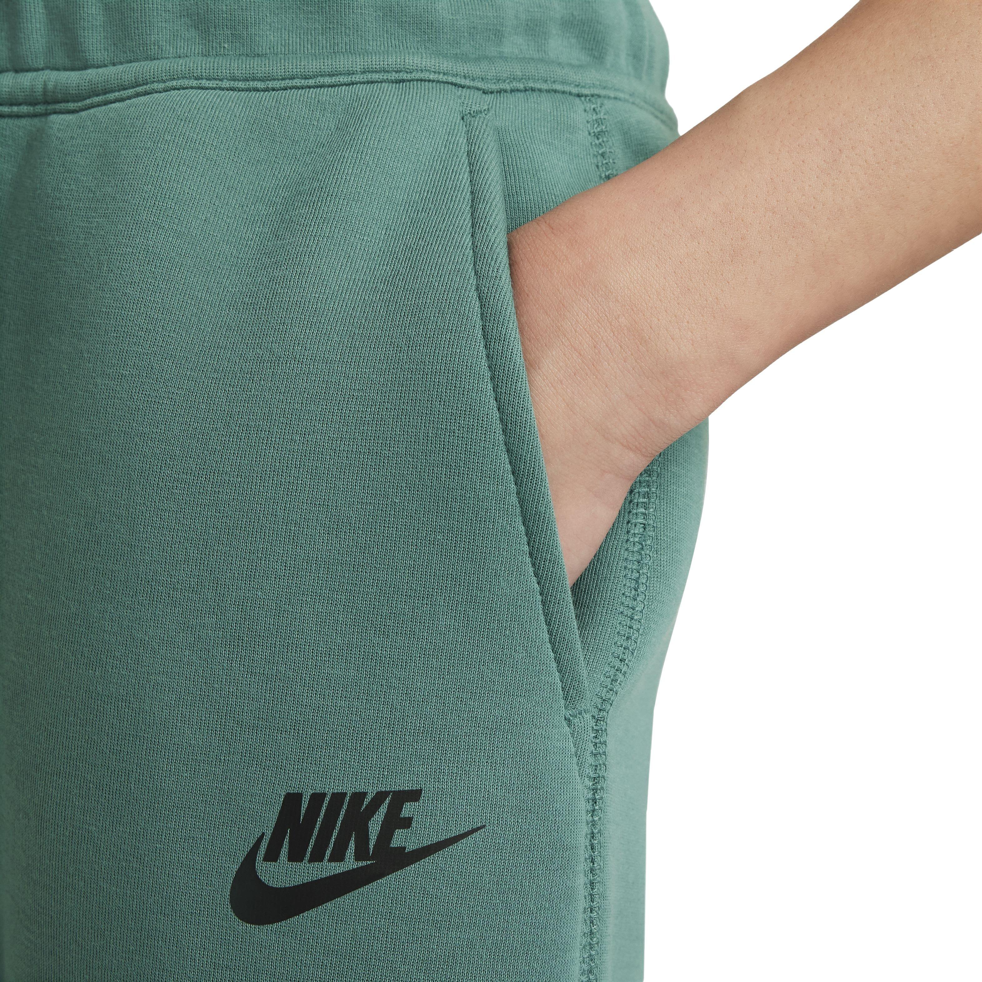 Nike Big Boys' Sportswear Tech Fleece Pant - GREEN Thumbnail View 4