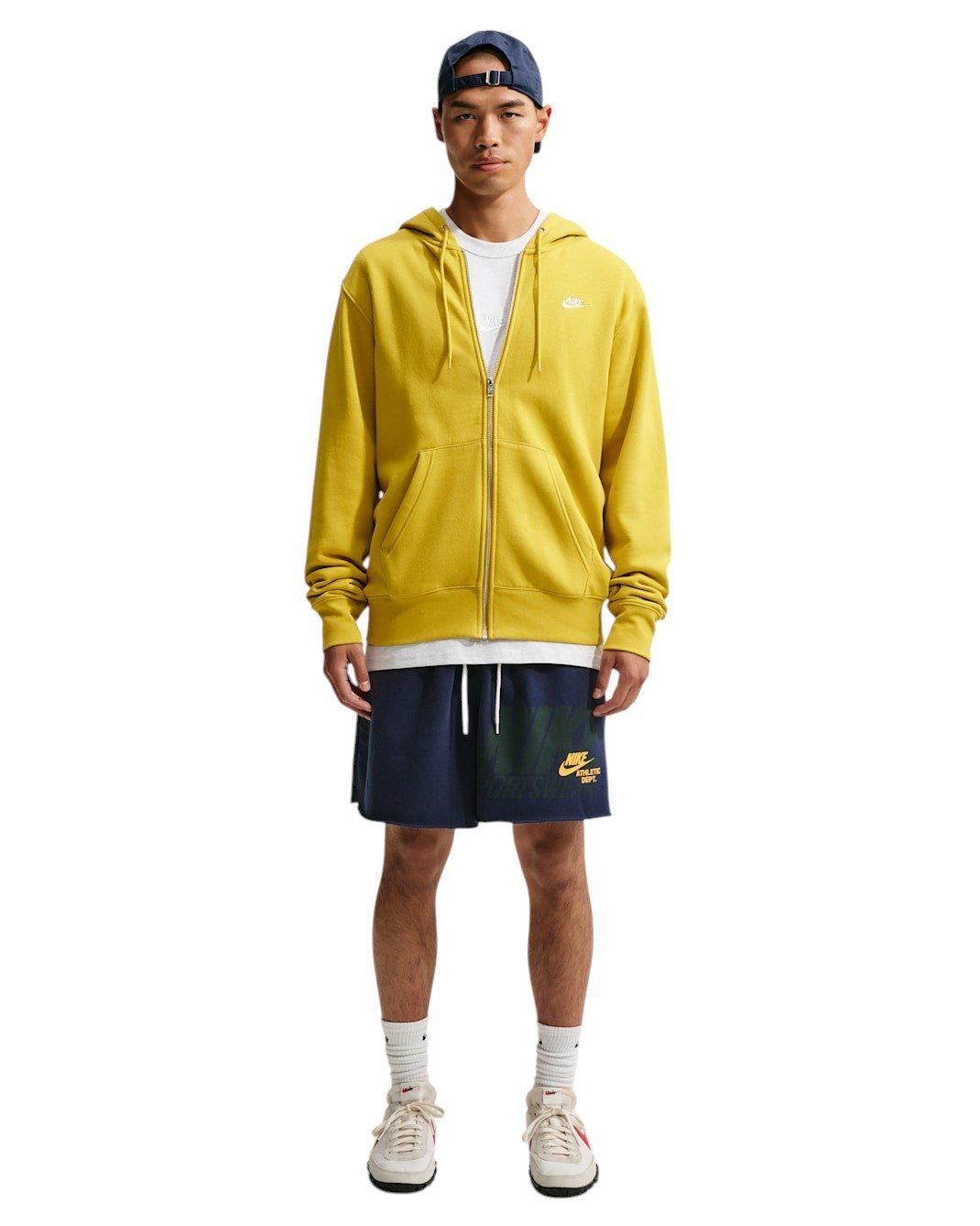 Nike Men's Sportswear Club Athletic Dept Fleece Shorts - BLUE