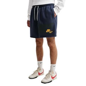 Nike Men's Sportswear Club Athletic Dept Fleece Shorts - BLUE