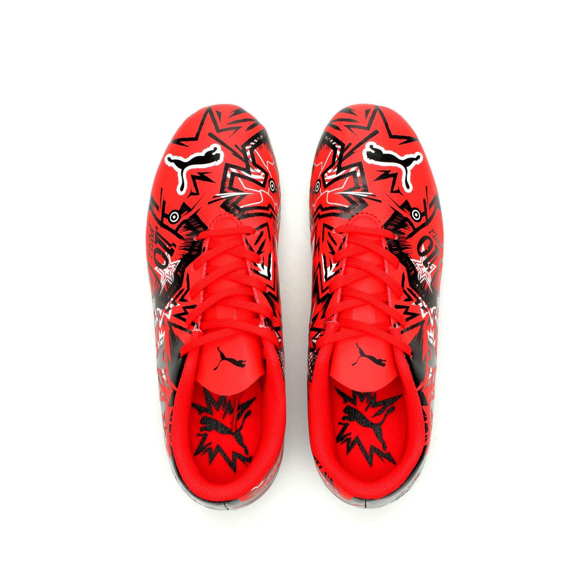 PUMA Ultra Play CP FG/AG JR  Grade School Kids' "Puma Red/Puma Black/Puma White" Soccer Cleat
