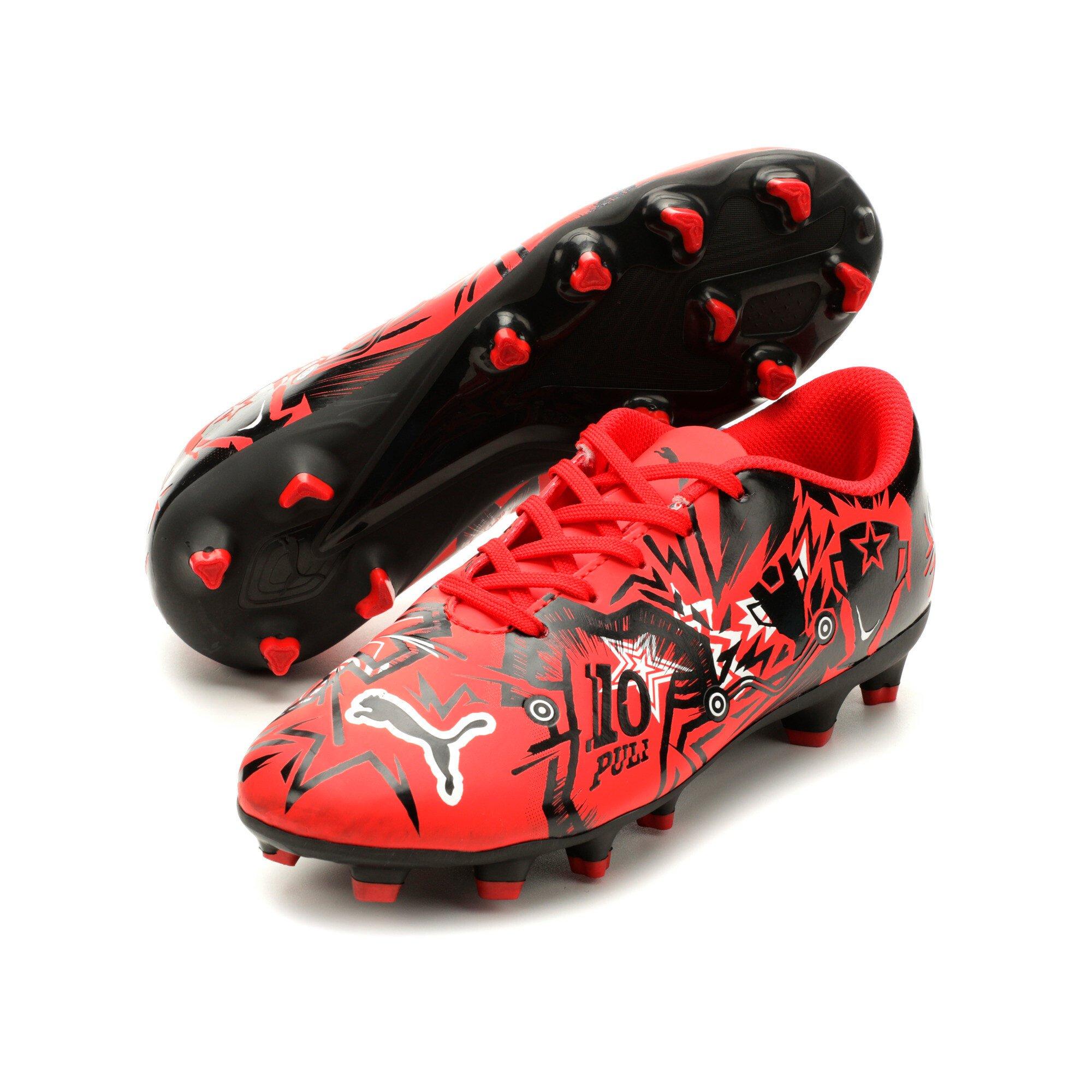 PUMA Ultra Play CP FG/AG JR  Grade School Kids' "Puma Red/Puma Black/Puma White" Soccer Cleat