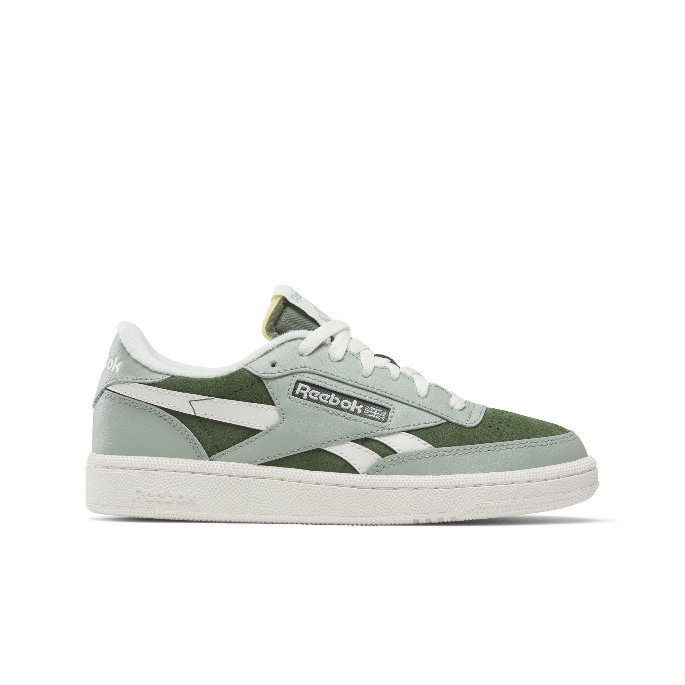 Reebok Club C Revenge II "Light Green/Dark Green/White" Women's Shoe - LT GREEN/DK GREEN/WHITE Thumbnail View 1
