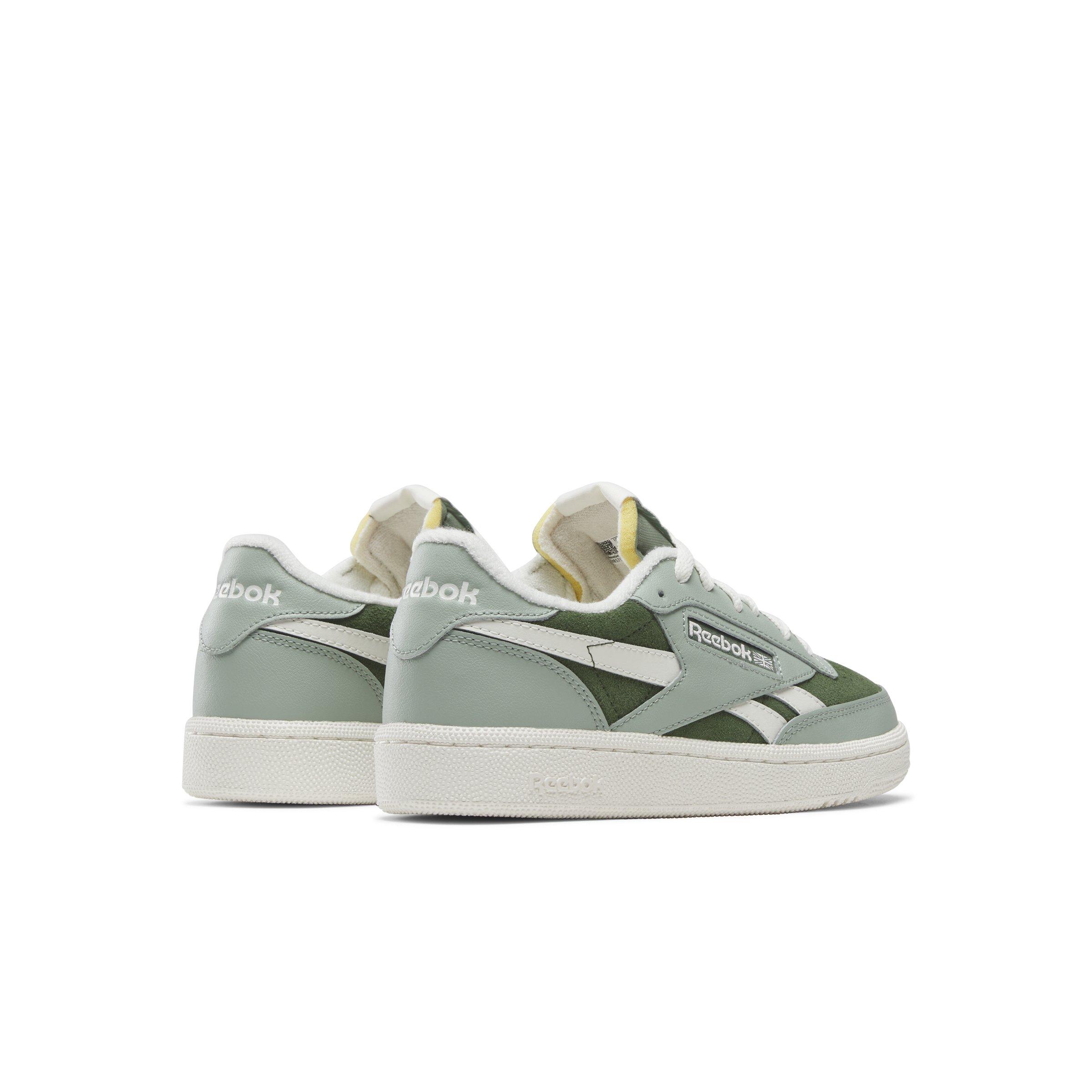 Reebok Club C Revenge II "Light Green/Dark Green/White" Women's Shoe - LT GREEN/DK GREEN/WHITE Thumbnail View 3