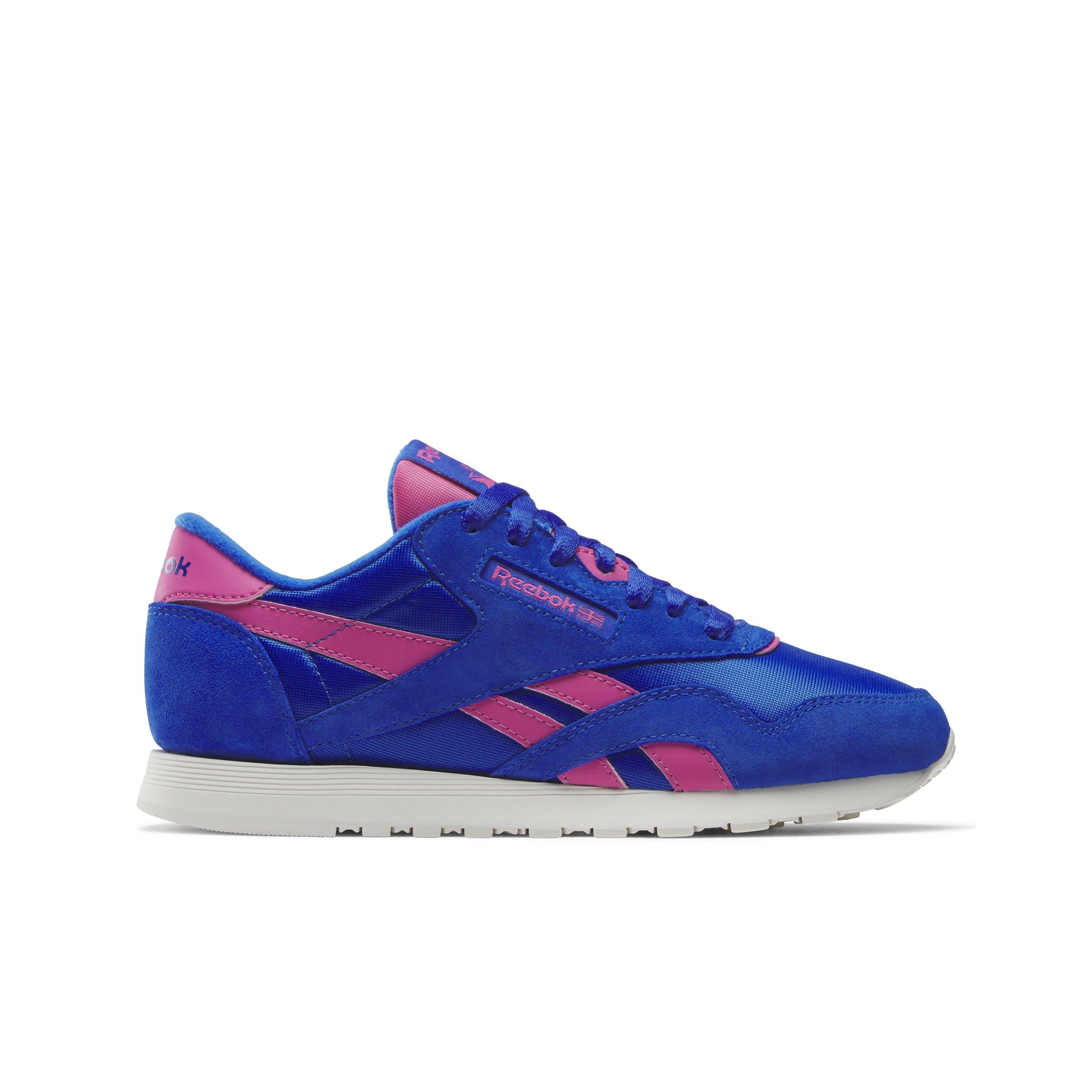Reebok Classic Nylon "Blue/Blue/Pink" Women's Shoe - BLUE/BLUE/PINK Thumbnail View 1