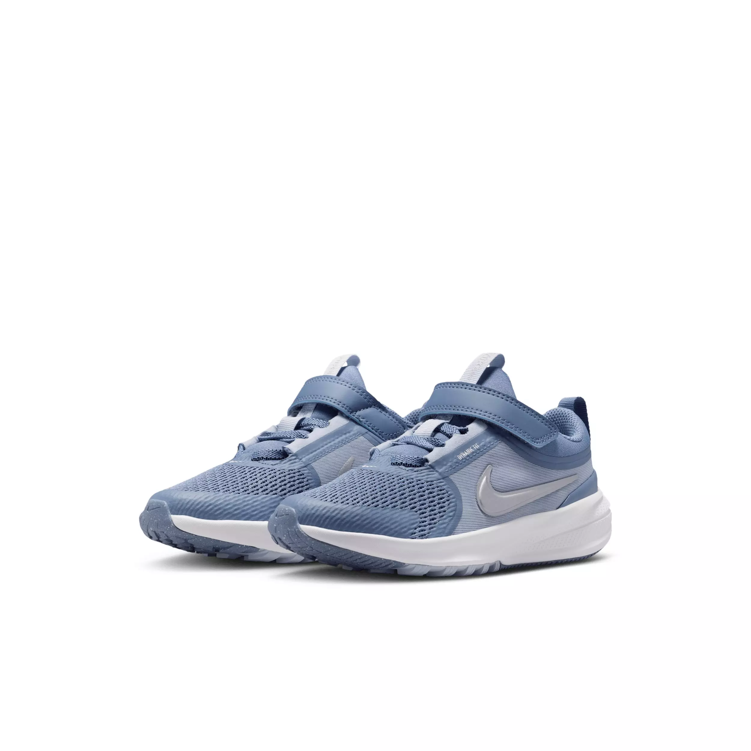 Nike Star Runner 5 "World Indigo/Ghost/Platinum Tint/Metallic Silver" Preschool Boys' Running Shoe - INDIGO/GHOST/PLATINUM/SILVER