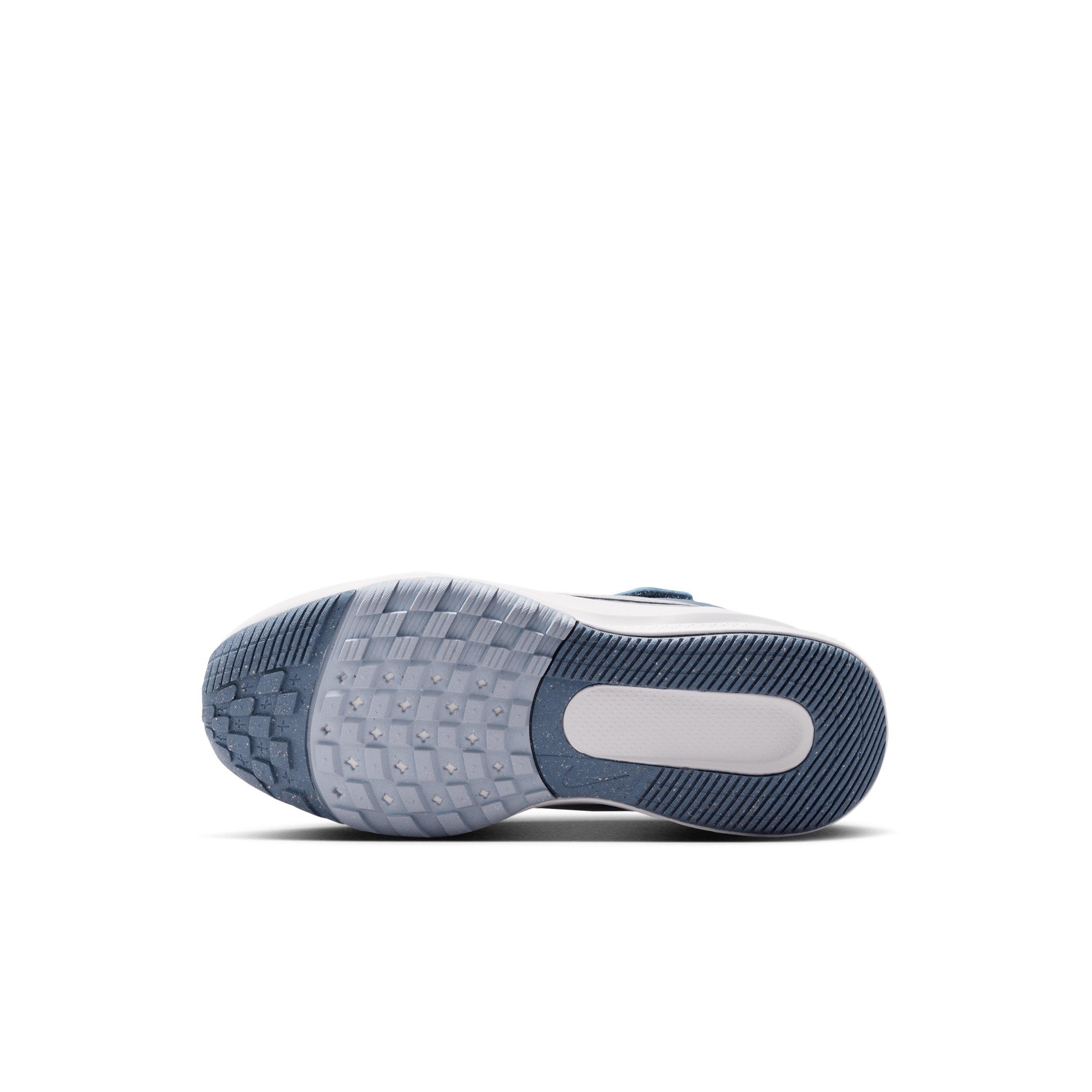 Nike Star Runner 5 Preschool Boys' "World Indigo/Ghost/Platinum Tint/Metallic Silver" Running Shoe