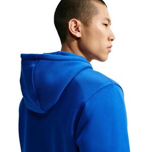 Nike Men's Club Full-Zip Fleece Hoodie - BLUE