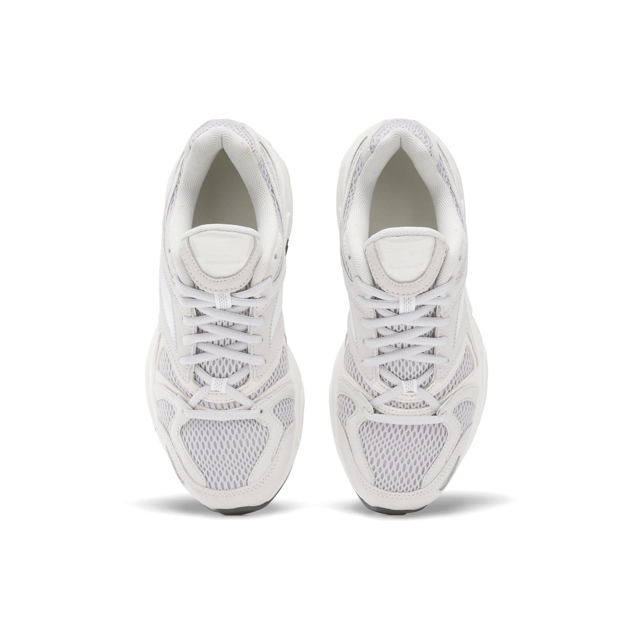 Reebok Premier Road Plus VI "Grey/Grey/White" Women's Running Shoe - GREY/GREY/WHITE Thumbnail View 4