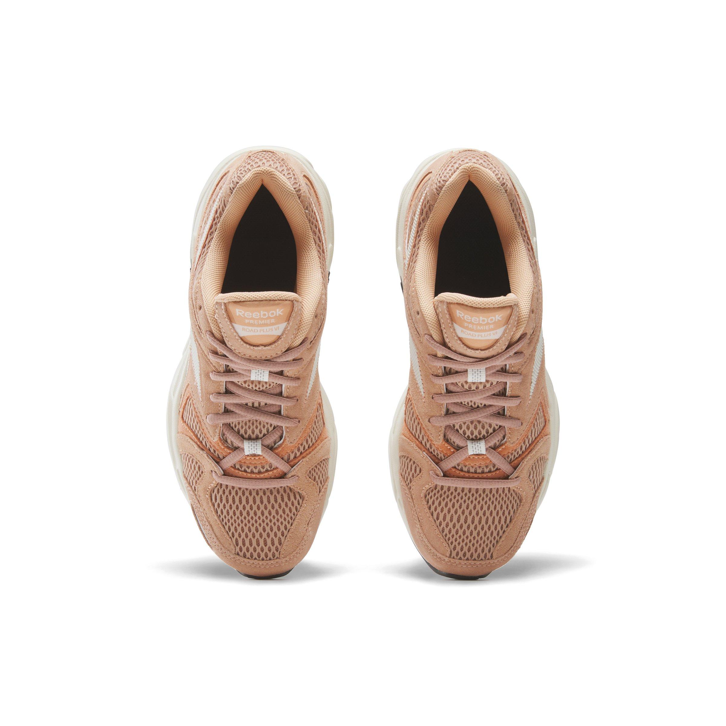 Reebok Premier Road Plus VI "Orange/Grey/White" Women's Running Shoe - ORANGE/GREY/WHITE Thumbnail View 4