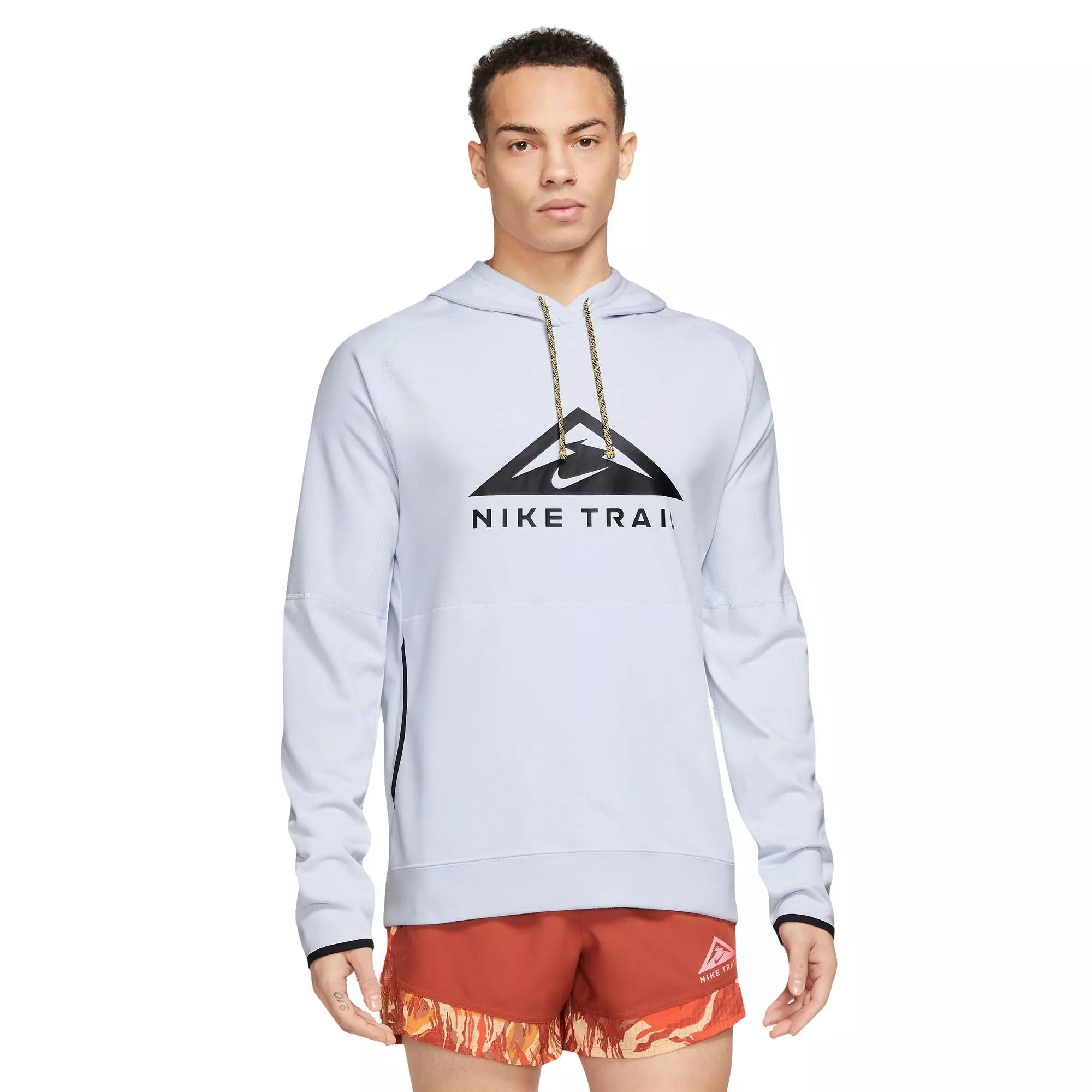 Nike Men's Dri-FIT Magic Hour Running Hoodie - Light Blue - LIGHT BLUE