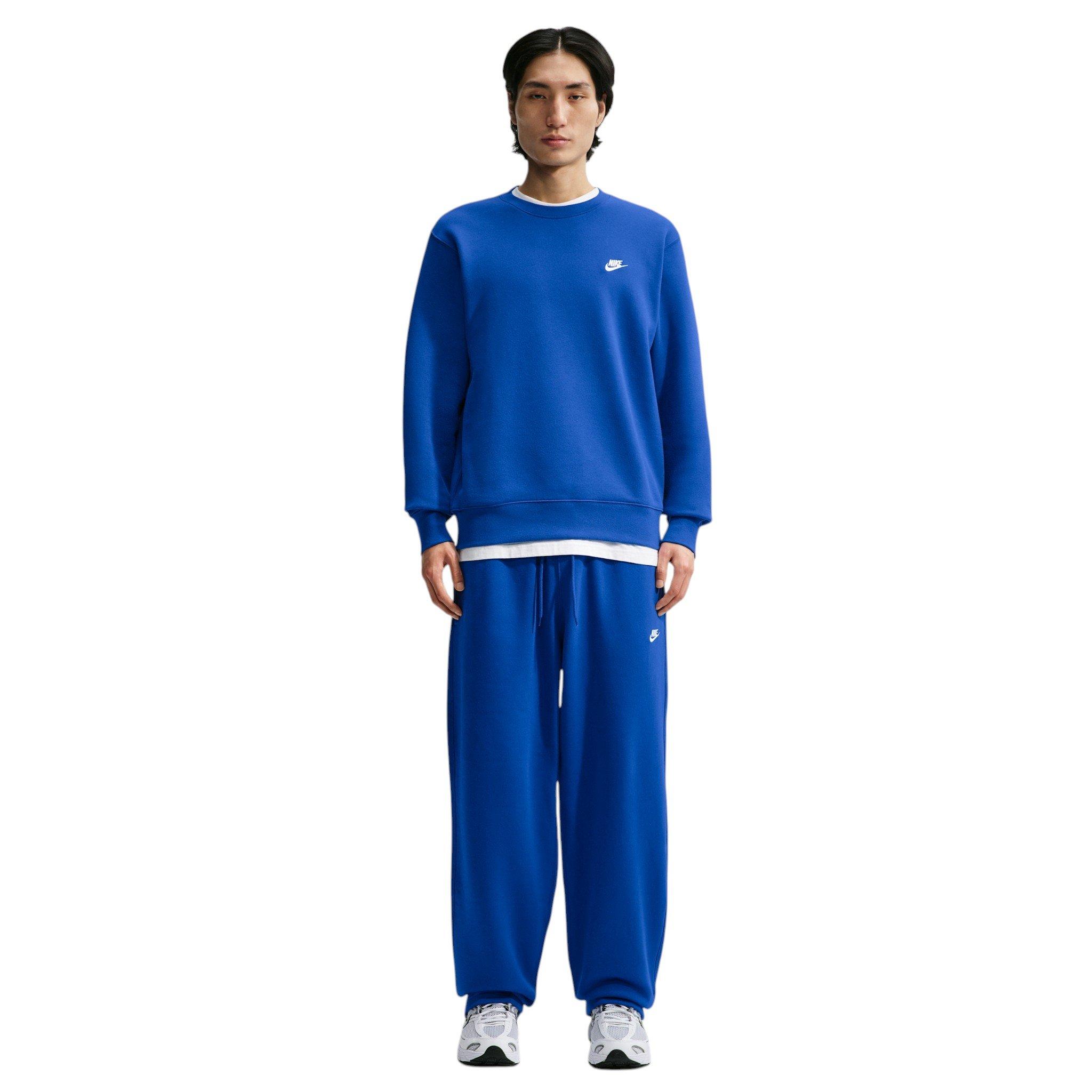 Nike Men's Club Fleece Crew - BLUE