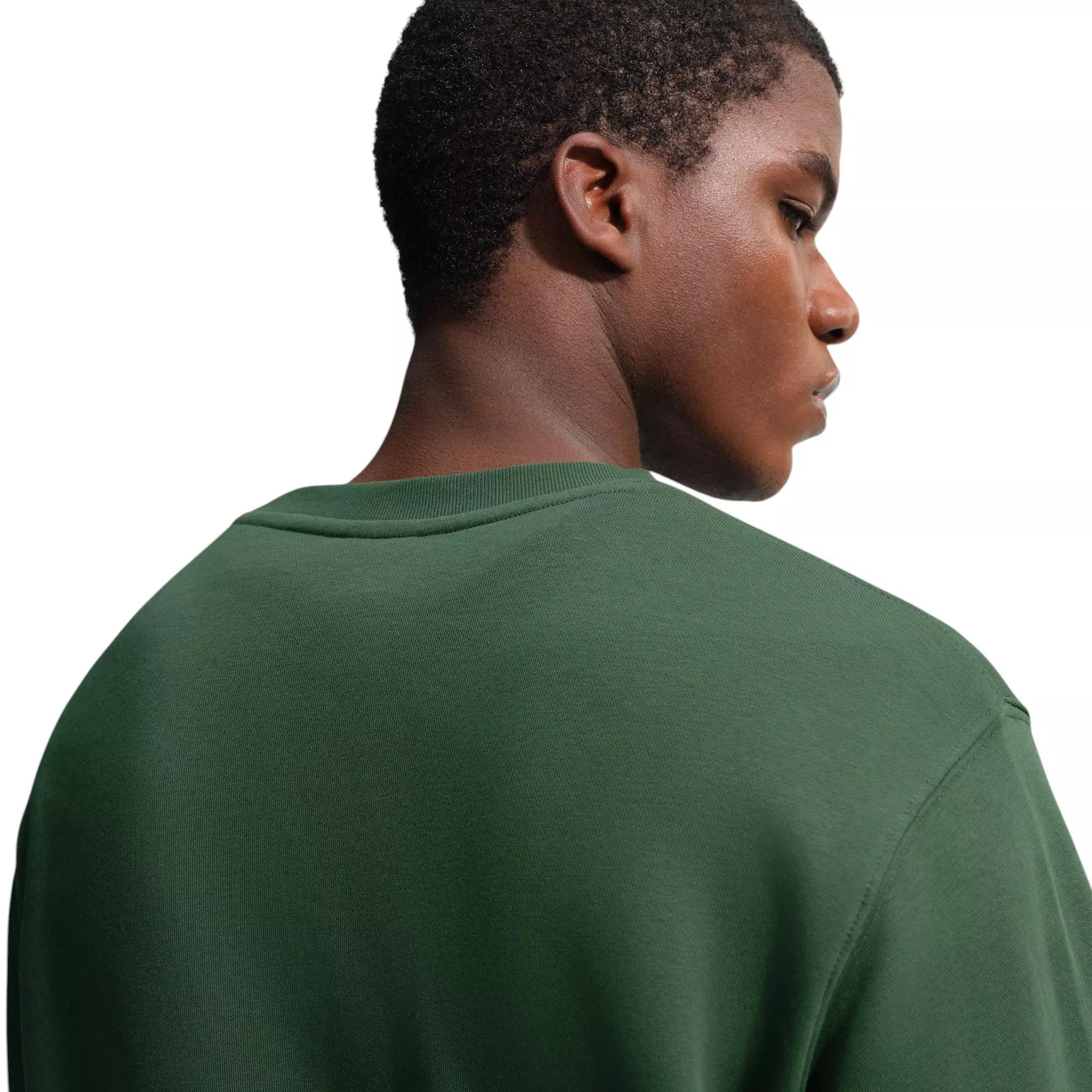 Nike Men's Club Fleece Crew - GREEN