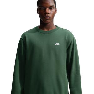 Nike Men's Club Fleece Crew - GREEN