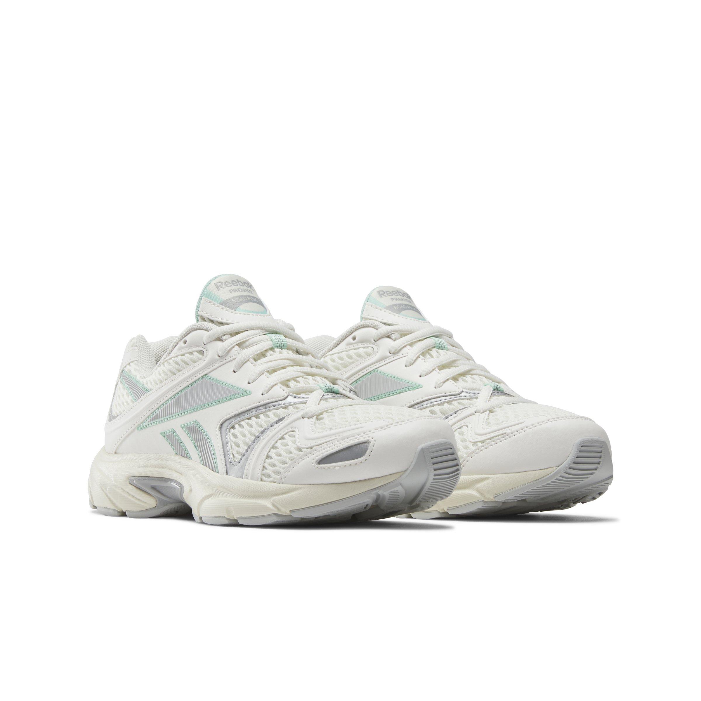 Reebok Premier Road Plus VI "White/Grey/Mint" Women's Running Shoe - WHITE/GREY/MINT Thumbnail View 2