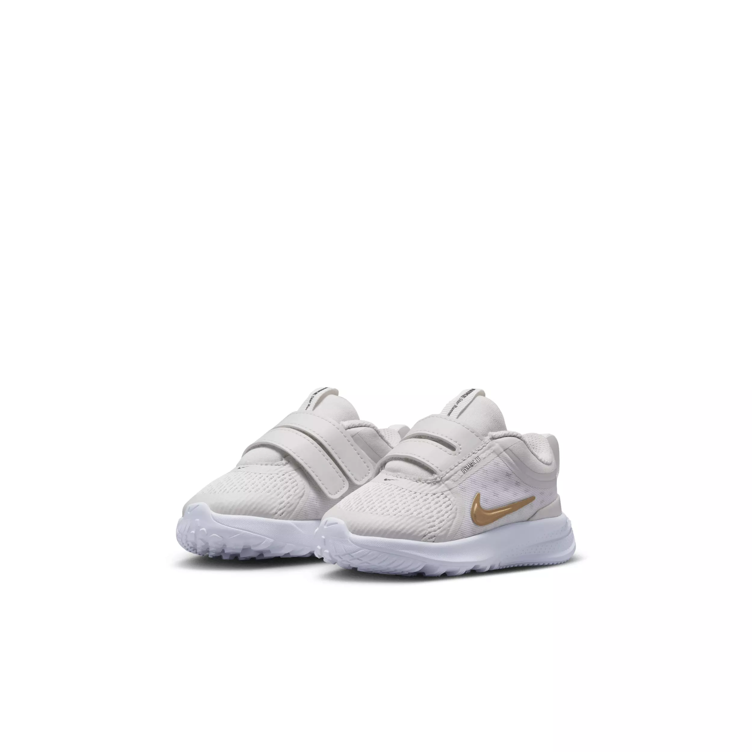 Nike Star Runner 5 "Platinum Tint/Black/Metallic Gold" Infant Girls' Running Shoe - PLATINUM/BLACK/GOLD